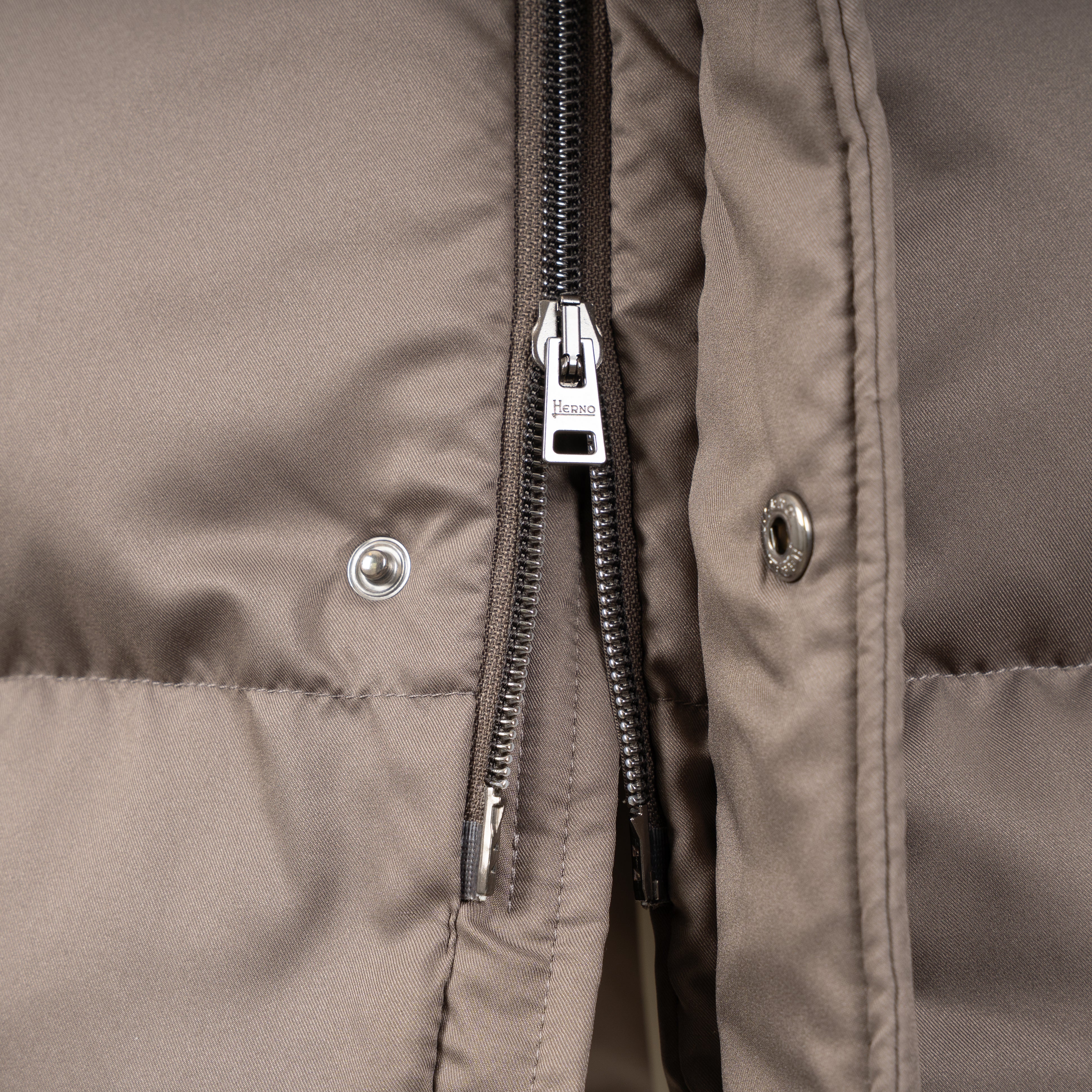 Herno Mantel Dons Beige | Polartech