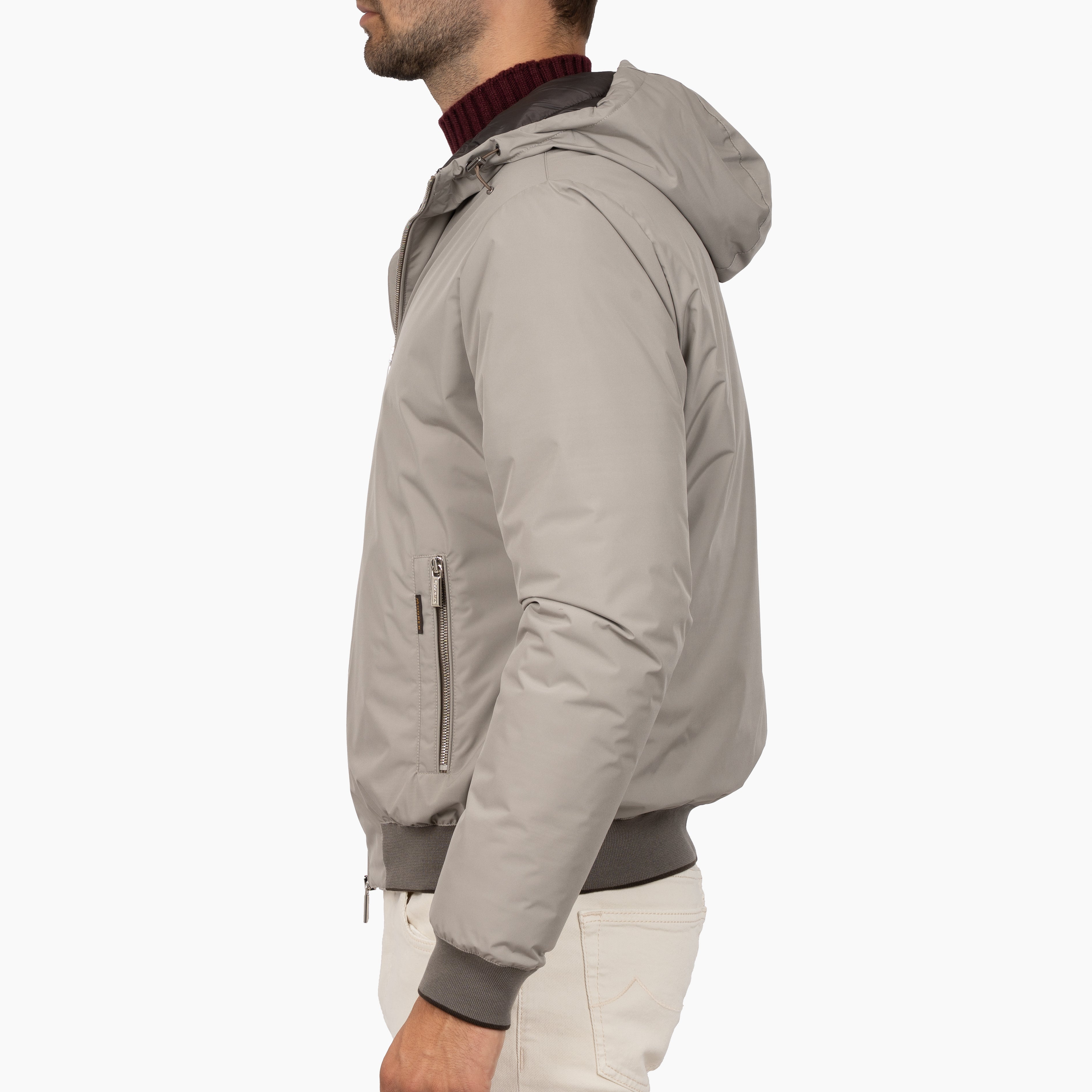 Moorer Bomberjack Beige | ONIRO-STP
