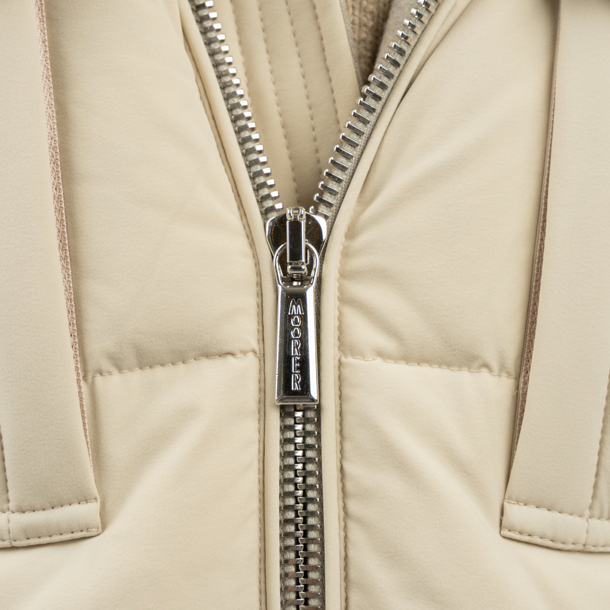 Moorer Donsjack Beige | Alarick-KN