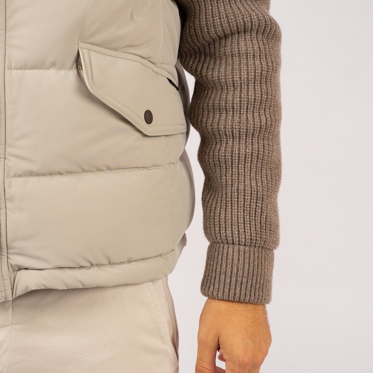 Moorer Hybride Jack Beige | Foscolo-KNM