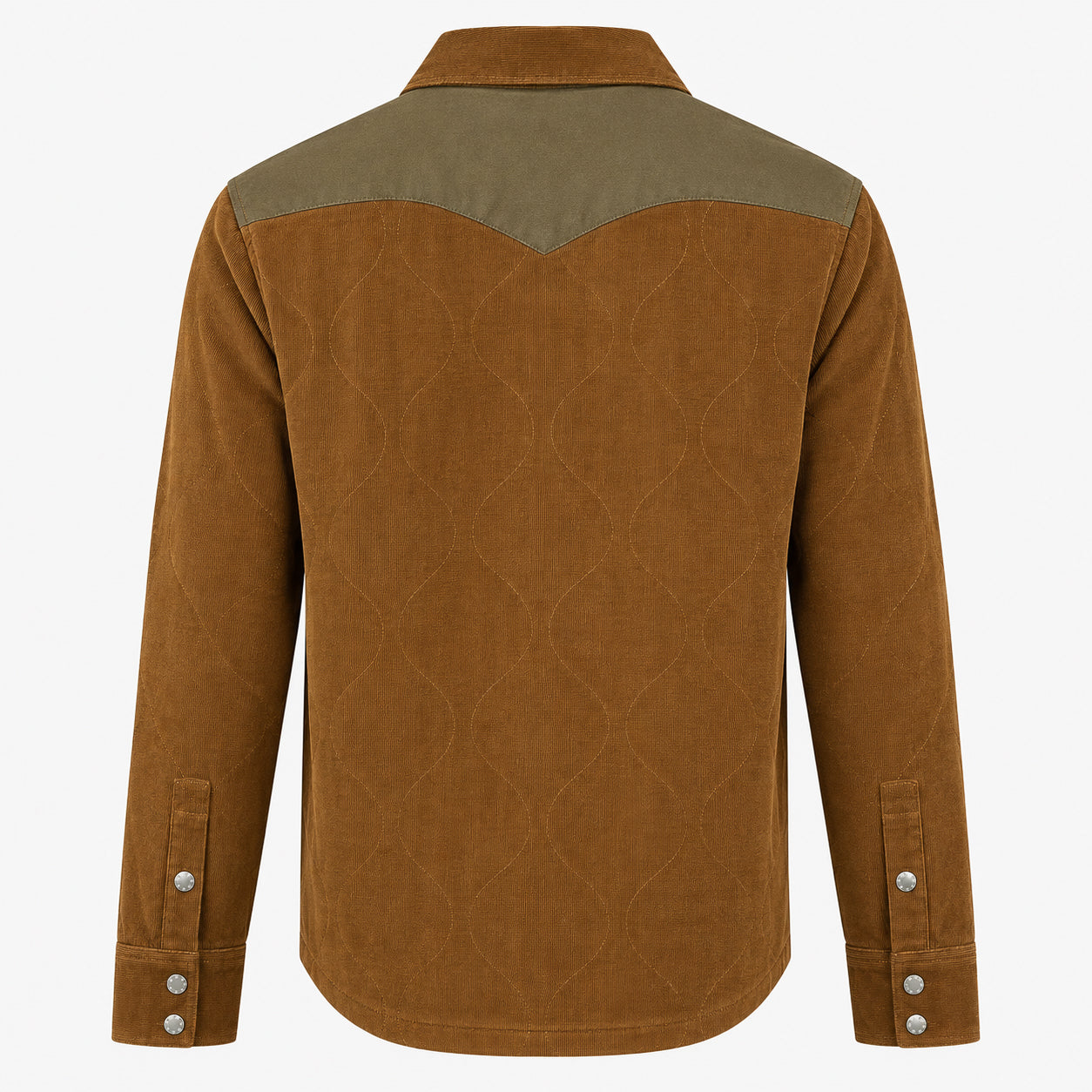 Denham Corduroy Overshirt Bruin | Craft Jacket Cotea