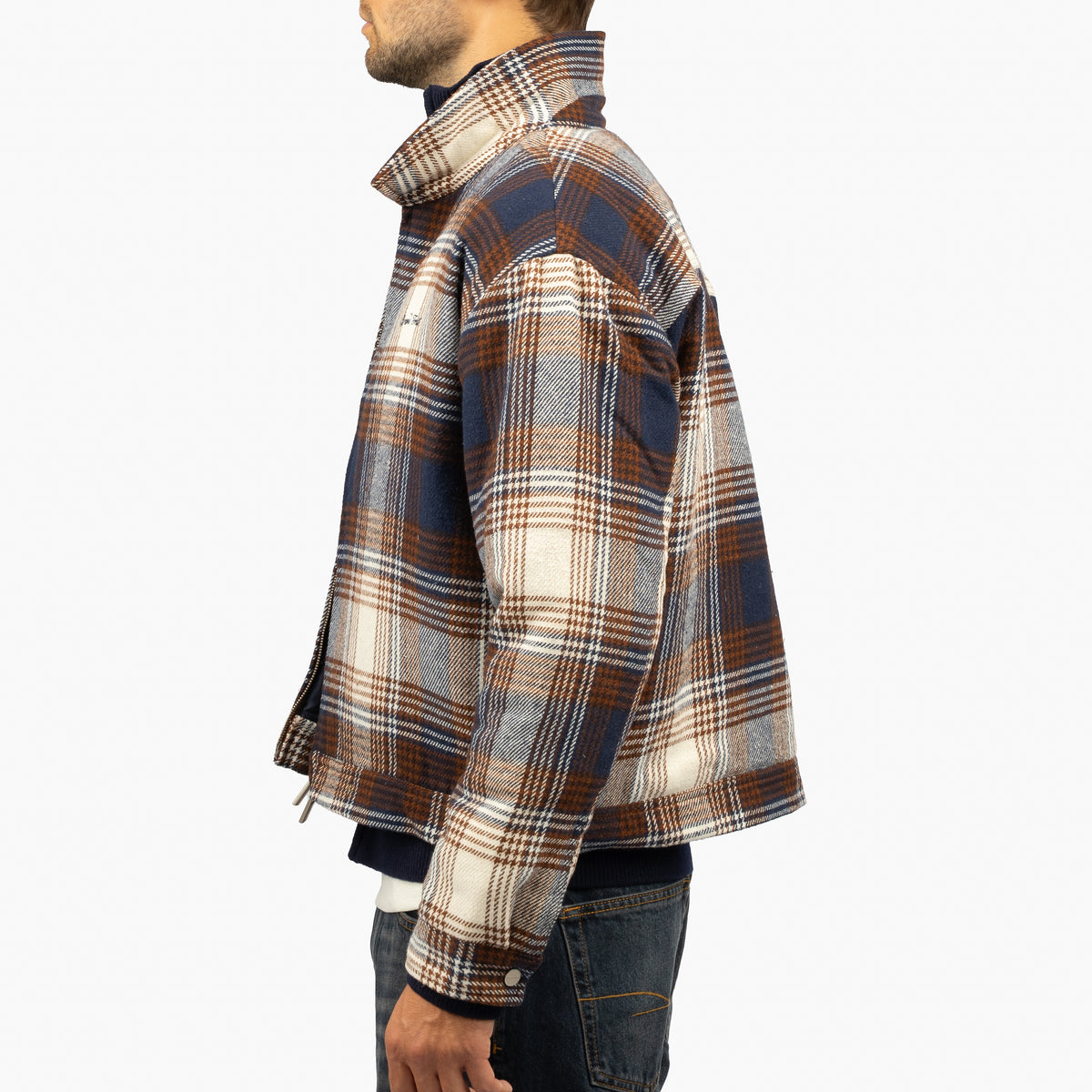 Bram's Fruit Jack Bruin Geruit | Gardener Flanel Jacket