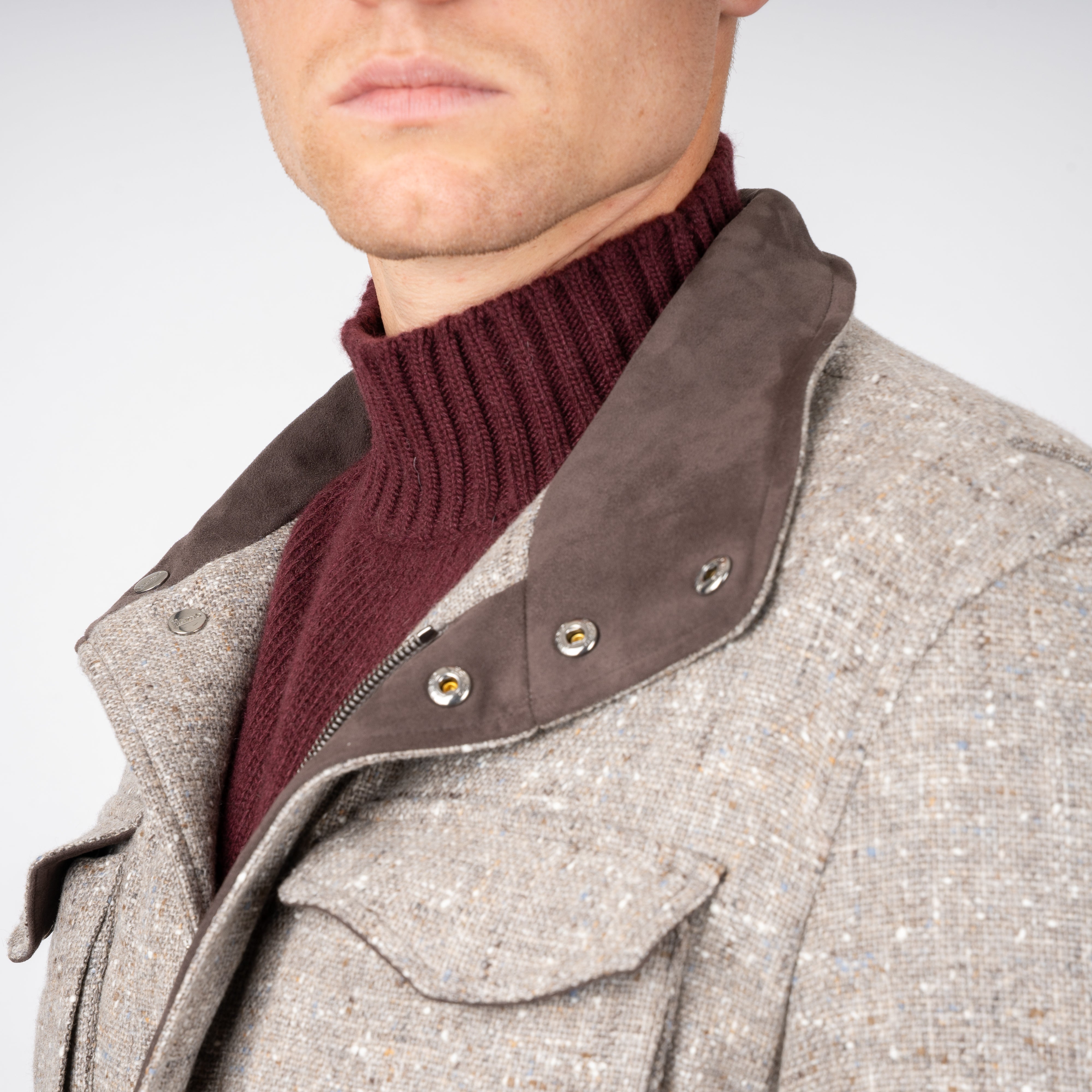 Herno Field Jacket Taupe | Resort