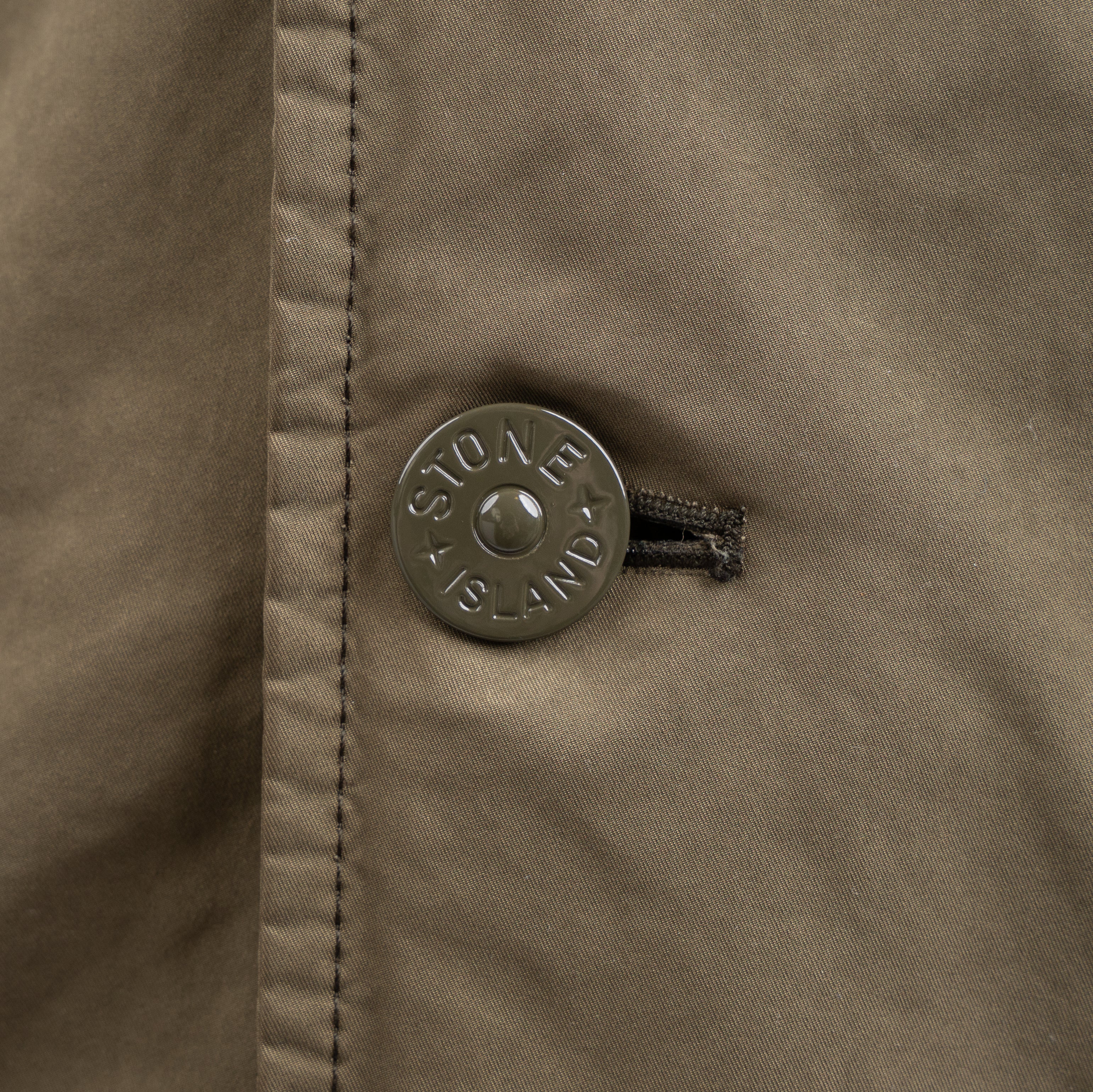 Stone Island Trench Coat Groen | Ghost