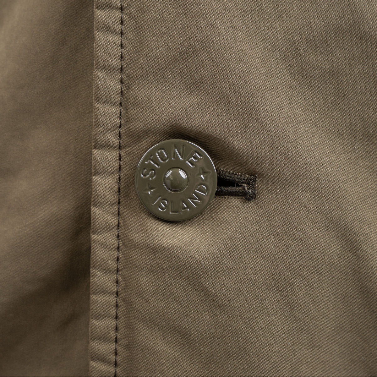 Stone Island Trench Coat Groen | Ghost