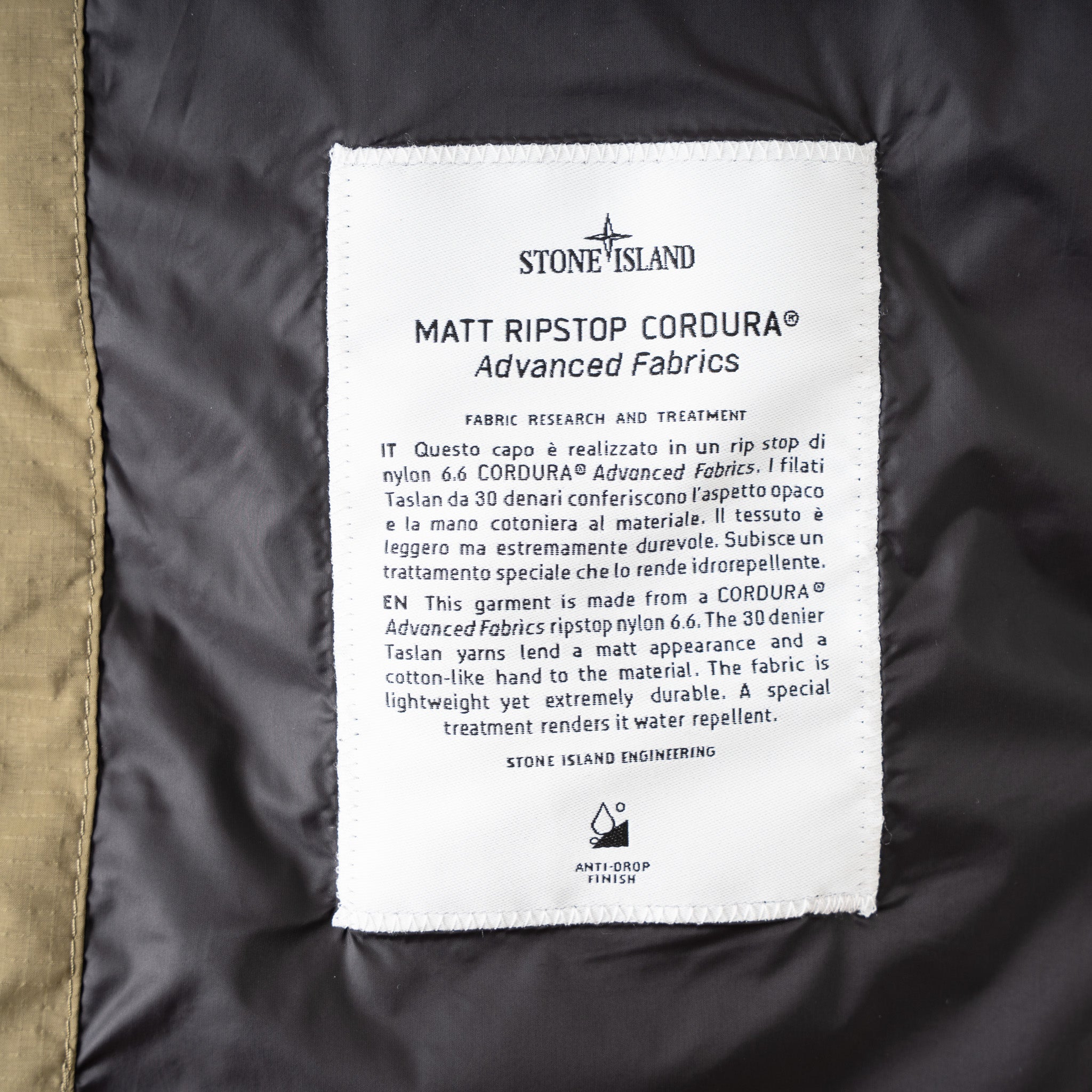 Stone Island Donsjas Groen | CORDURA®