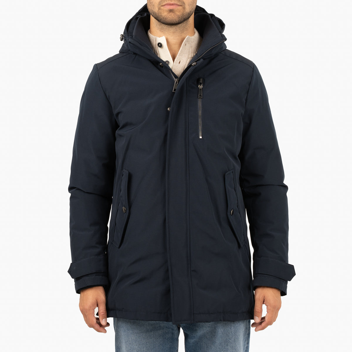 SEVEN DIALS Winterjas Blauw | Napels