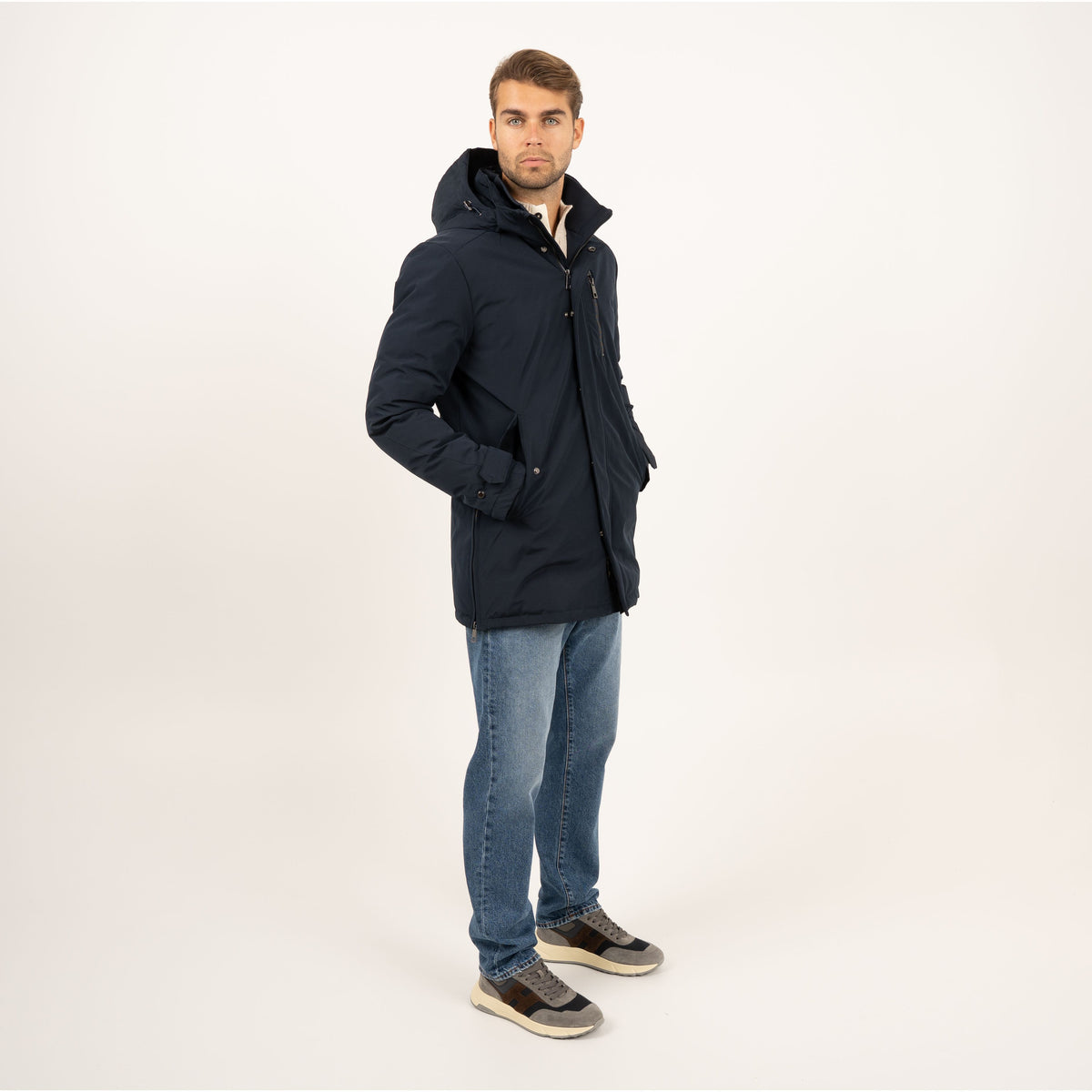 SEVEN DIALS Winterjas Blauw | Napels