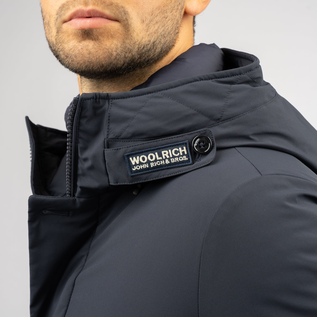Woolrich Parka Blauw | Arctic Parka Stretch