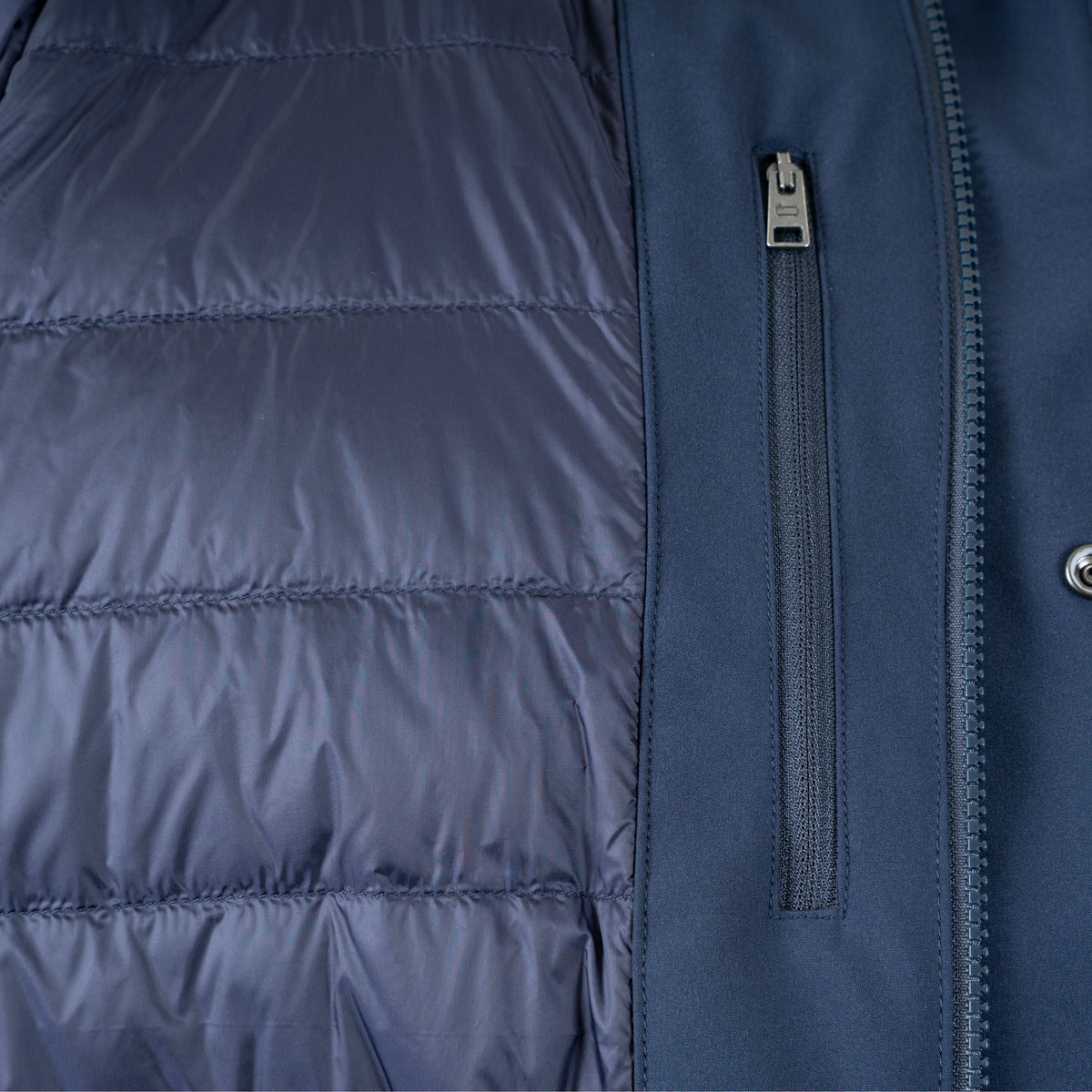 Woolrich Parka Blauw | Barrow soft-shell Mac Coat