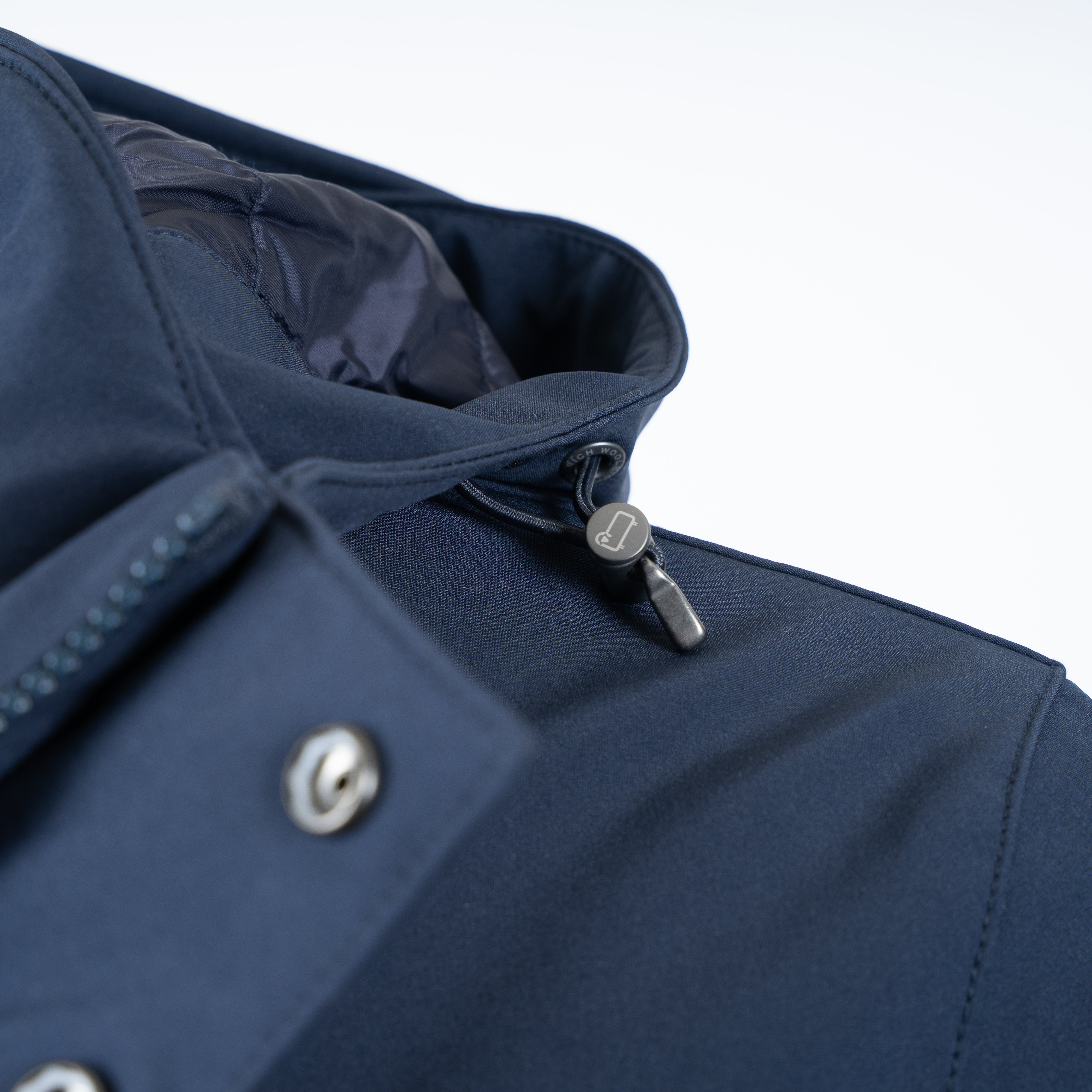 Woolrich Parka Blauw | Barrow soft-shell Mac Coat