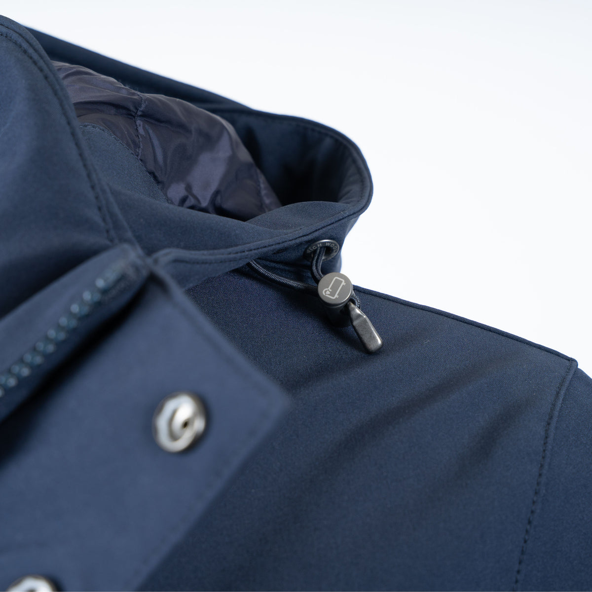 Woolrich Parka Blauw | Barrow soft-shell Mac Coat