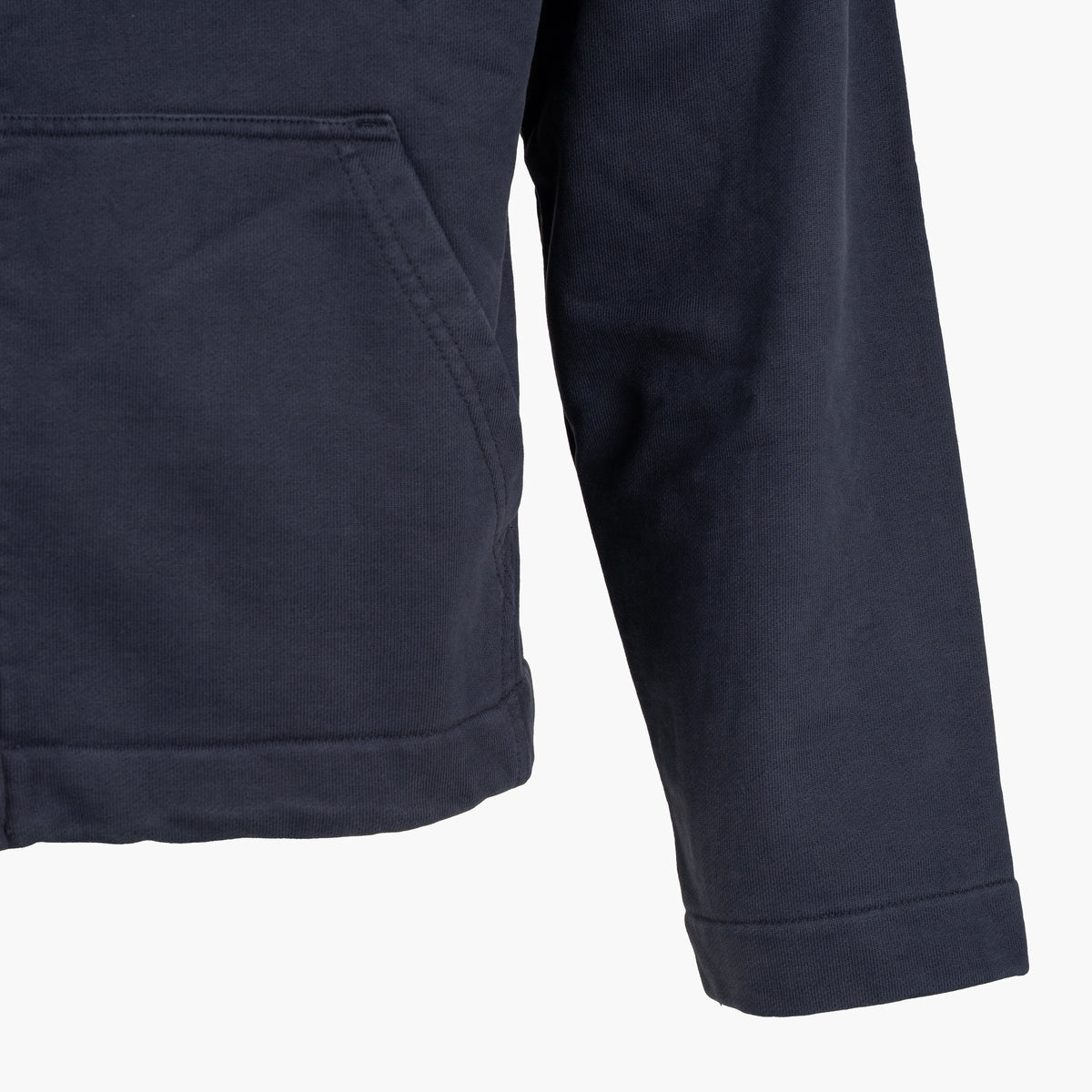 Bram's Fruit Sweatvest met Rits Blauw | Script Logo Full Zip