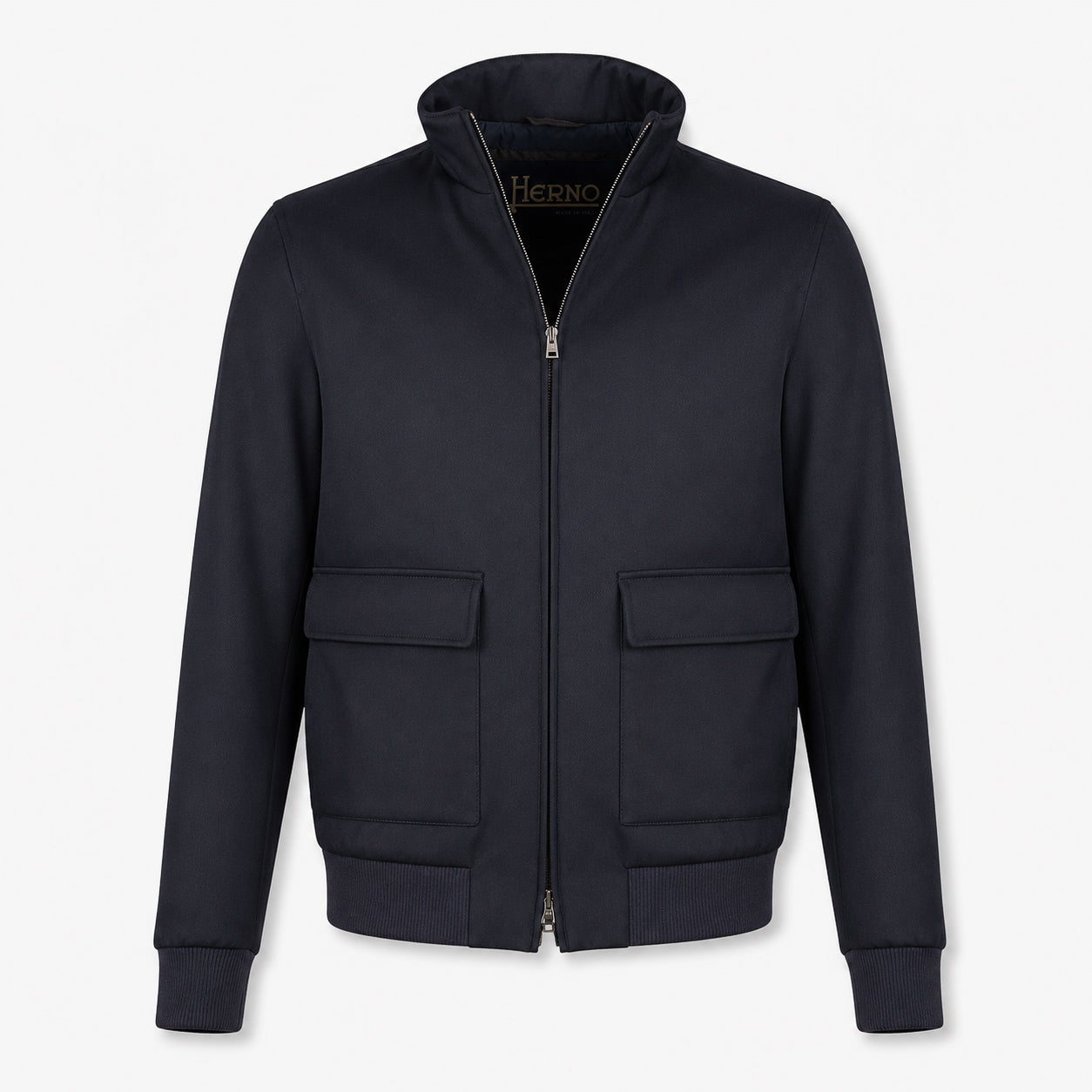 Herno Bomberjack Blauw | Loro Piana Green Storm System®