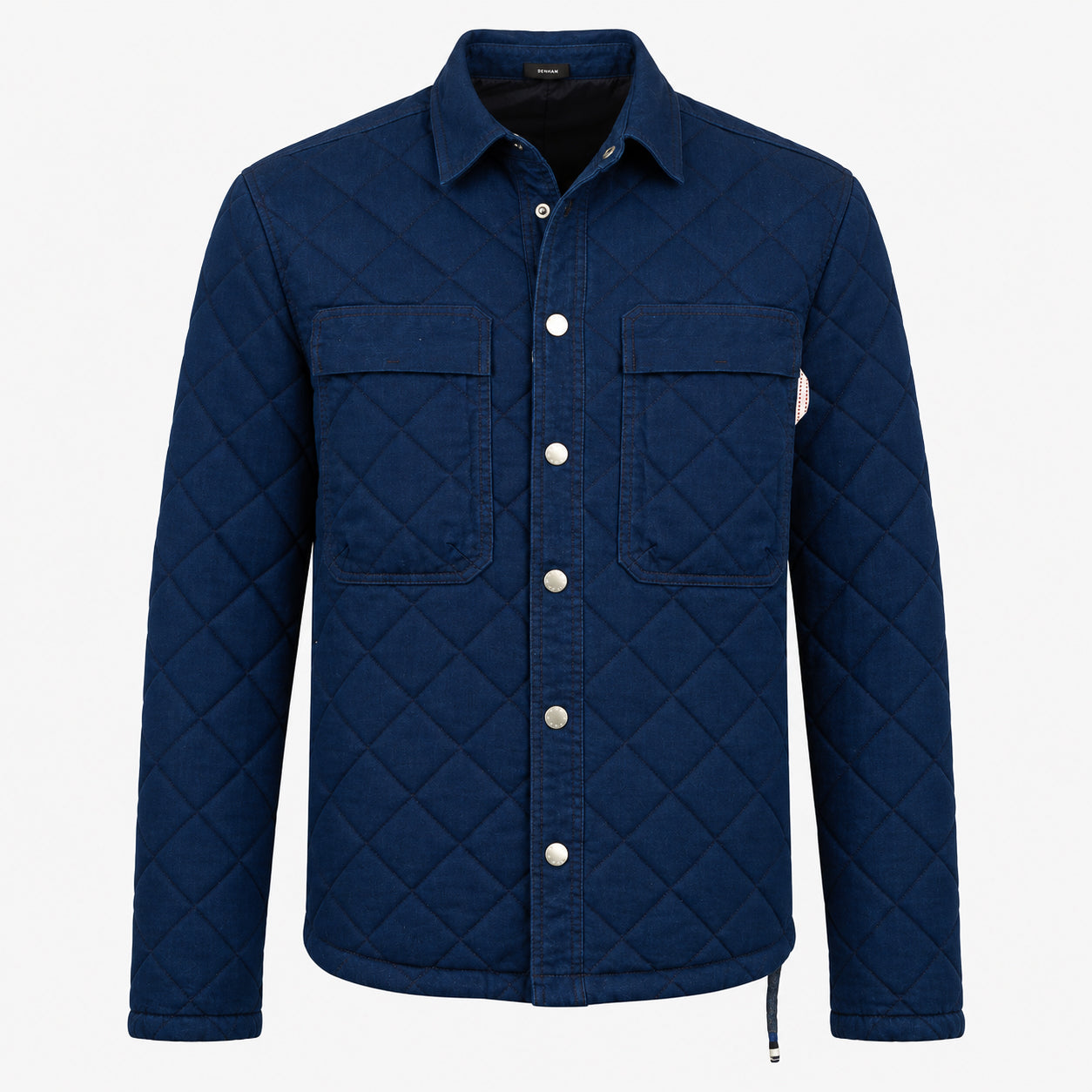 Denham Overshirt Blauw | Samuel Shirt Jacket