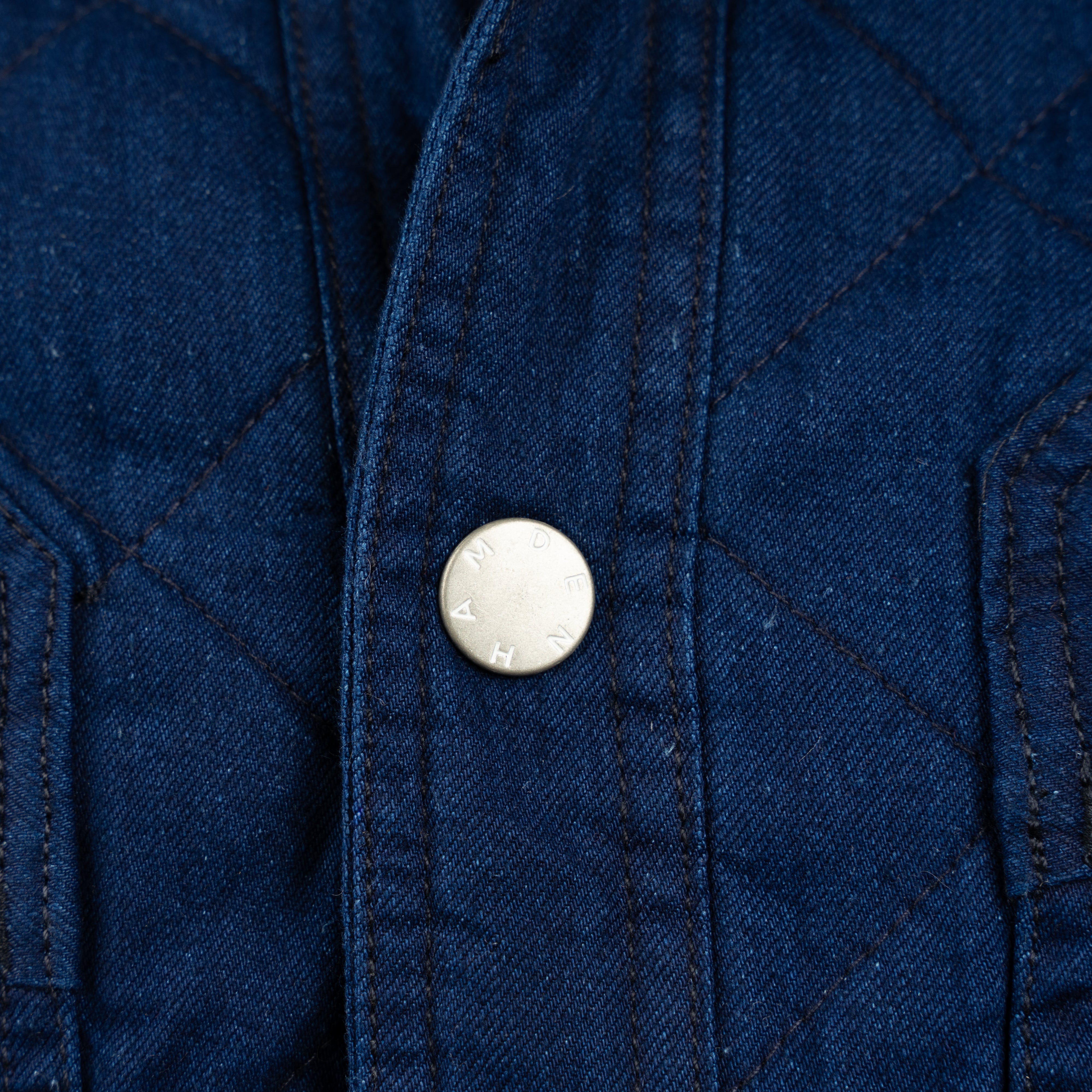 Denham Overshirt Blauw | Samuel Shirt Jacket