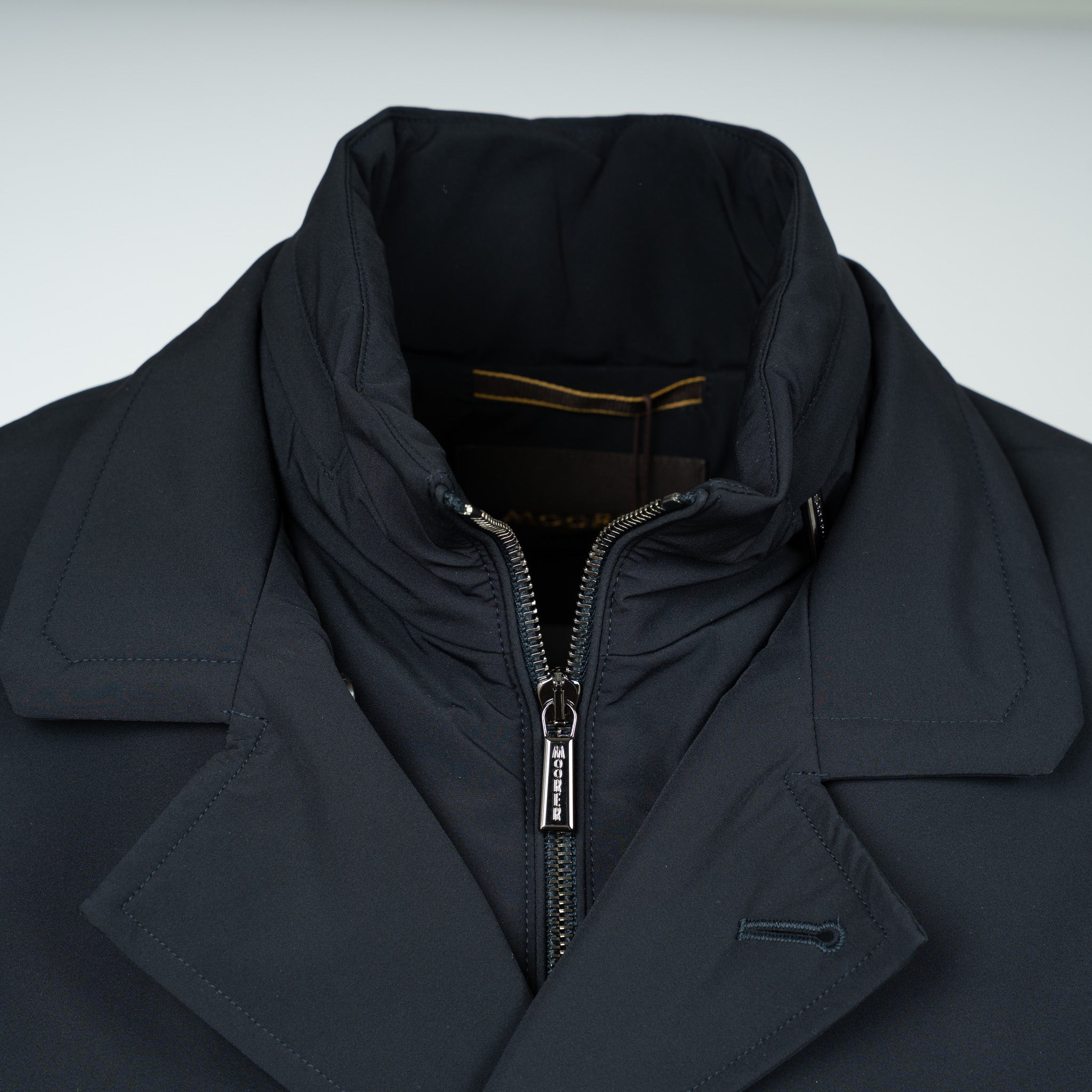 Moorer Peacoat Jack Donkerblauw | Volmer-KN