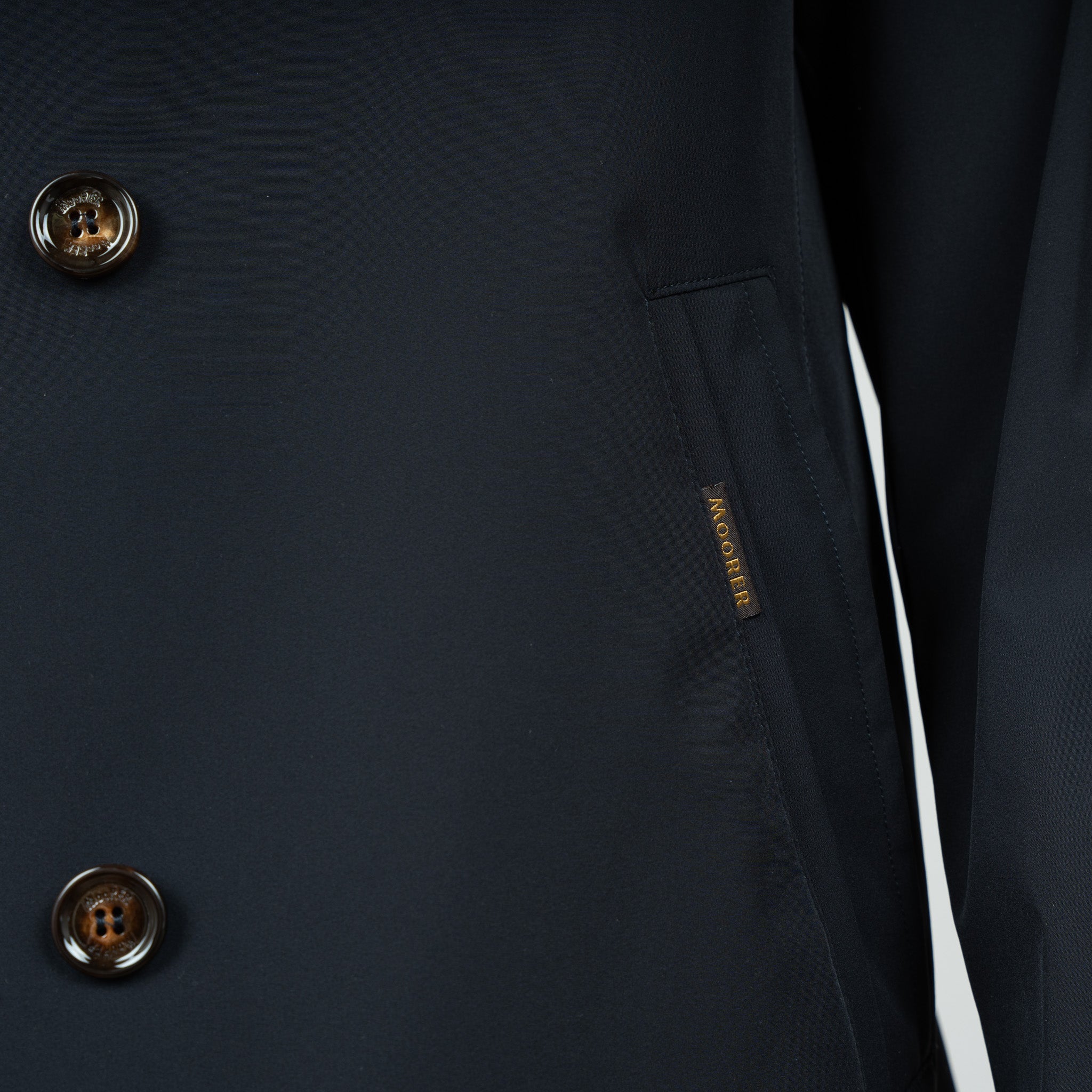 Moorer Peacoat Jack Donkerblauw | Volmer-KN