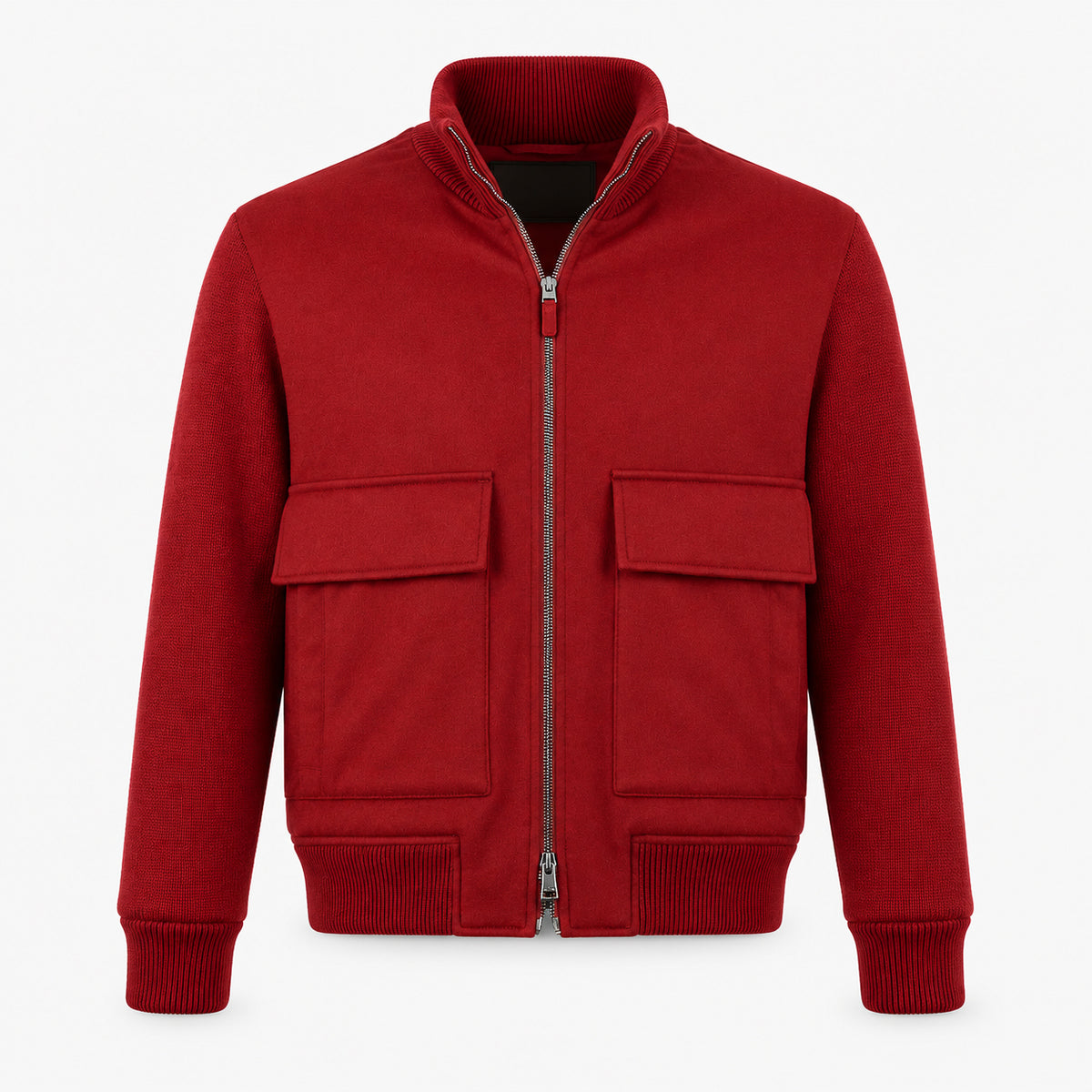 Paul & Shark Bomberjack Rood | Aliseo Wool and Cashmere