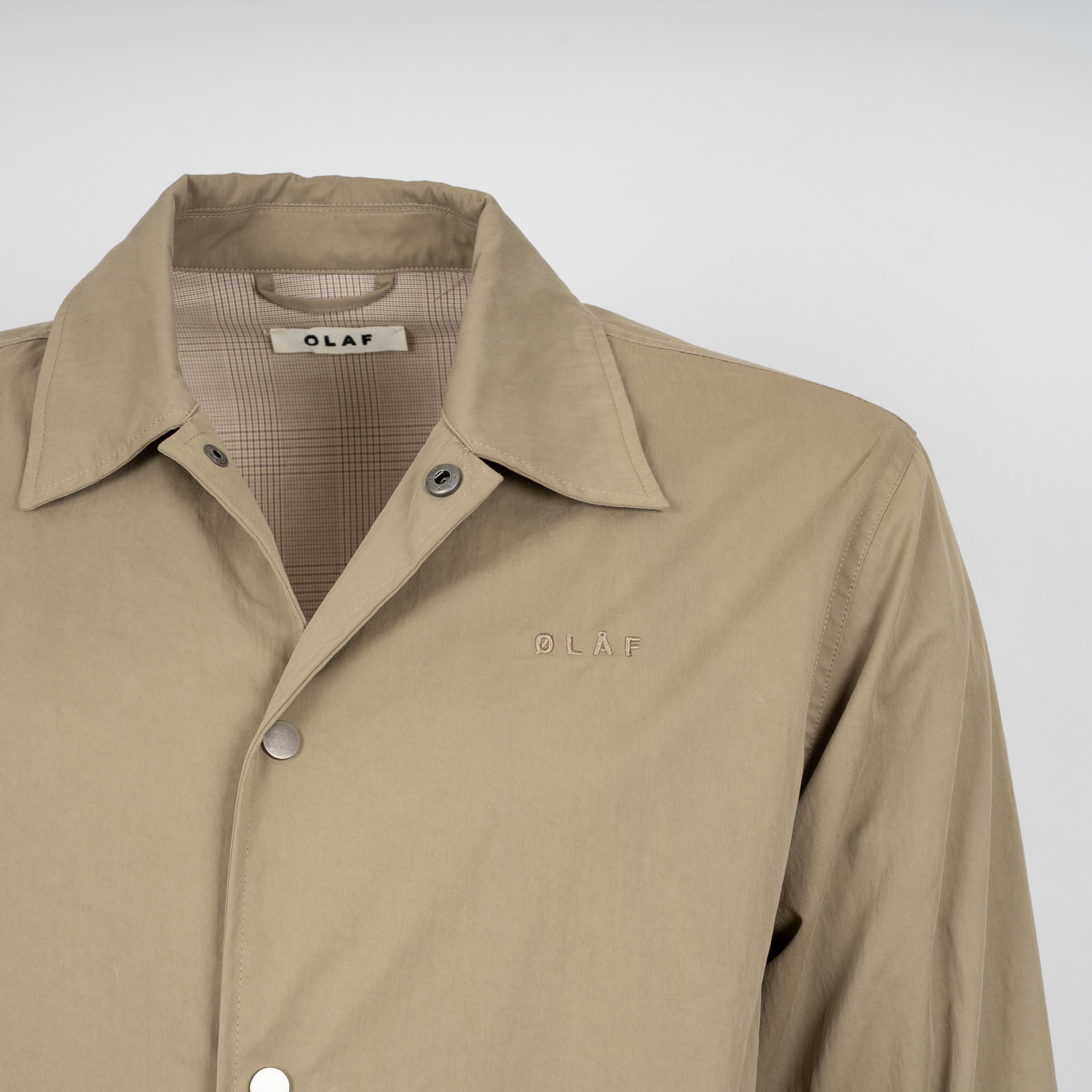 Olaf Overshirt Groen | Workwear Coach Jacket