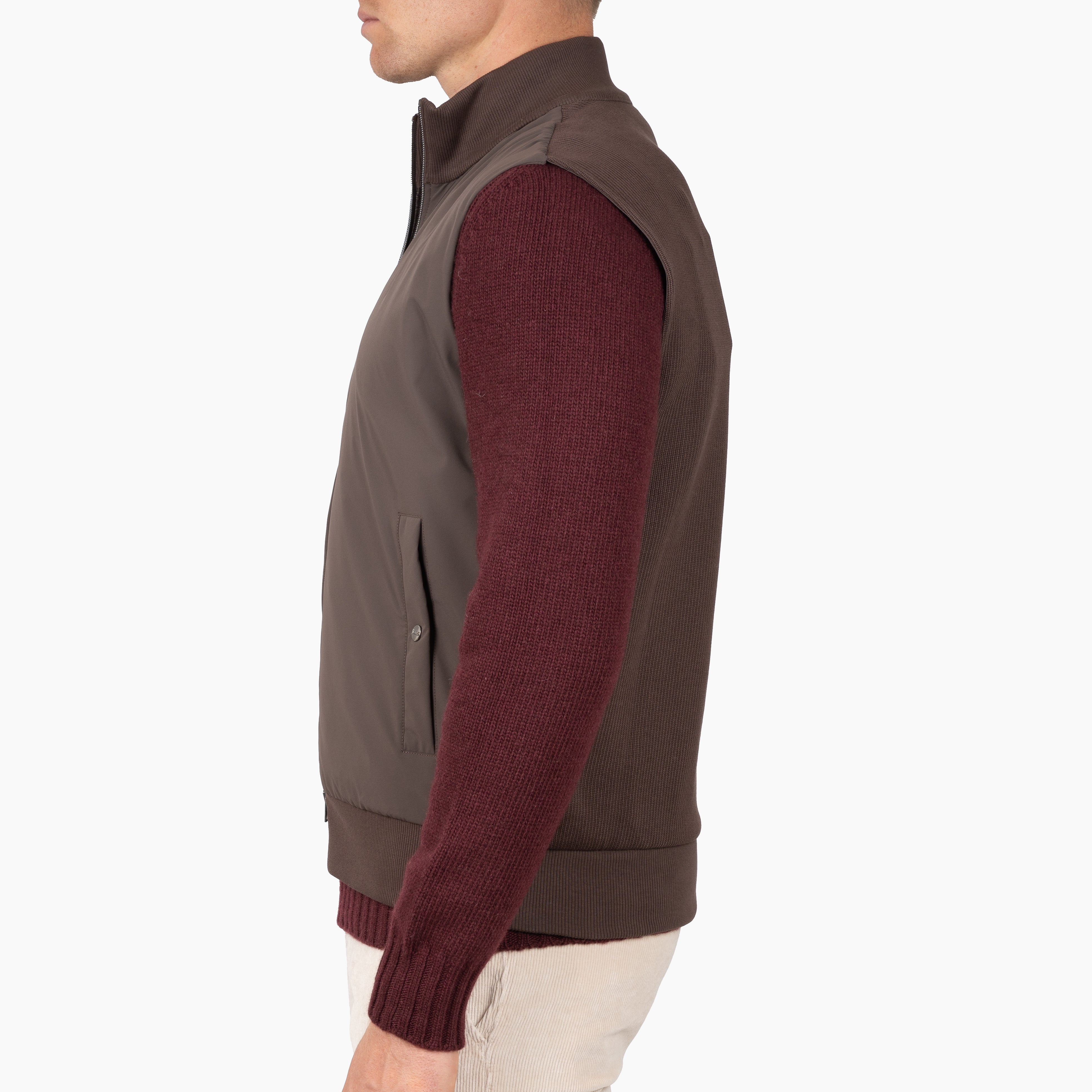 Herno Bodywarmer Bruin | Resort