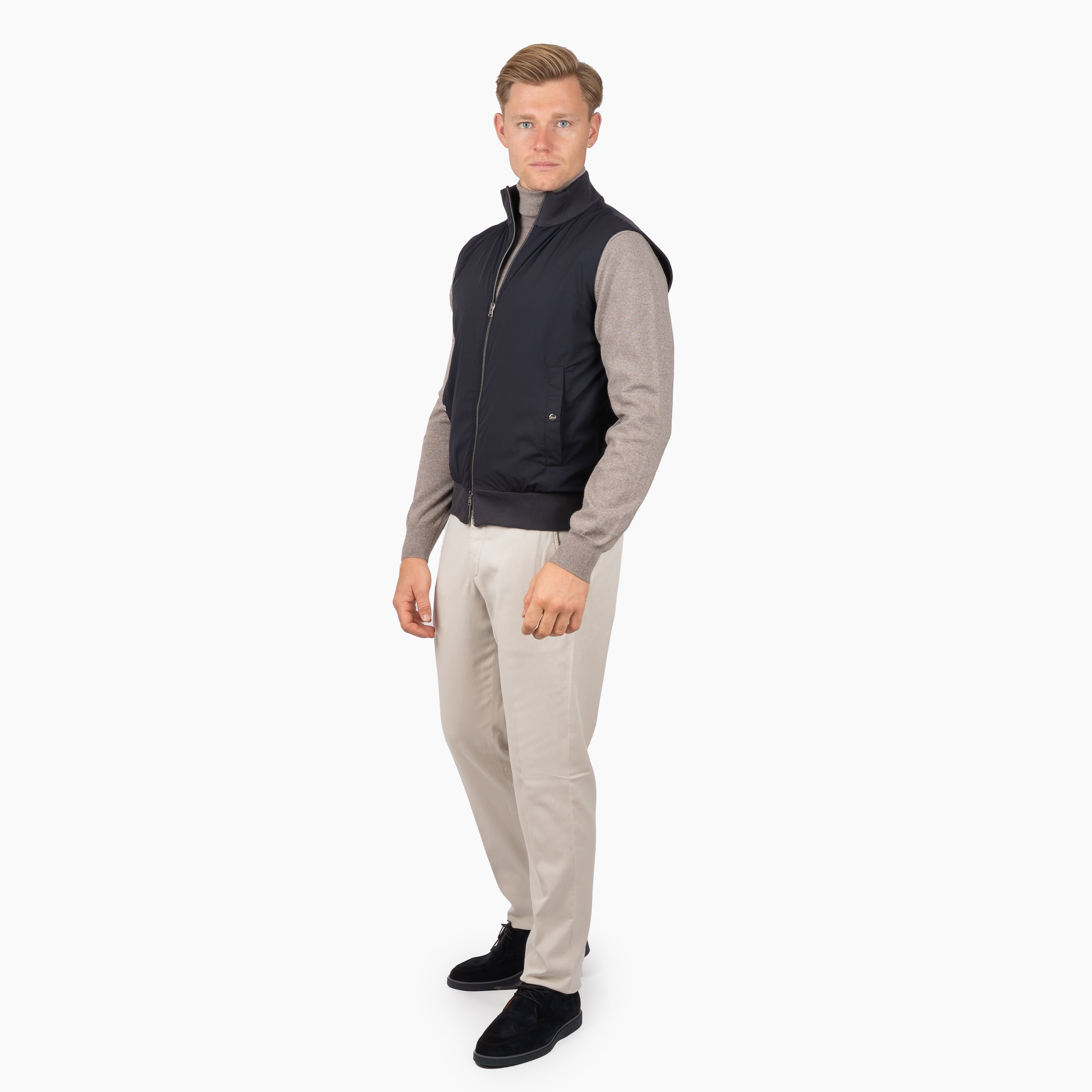 Herno Bodywarmer Blauw | Resort