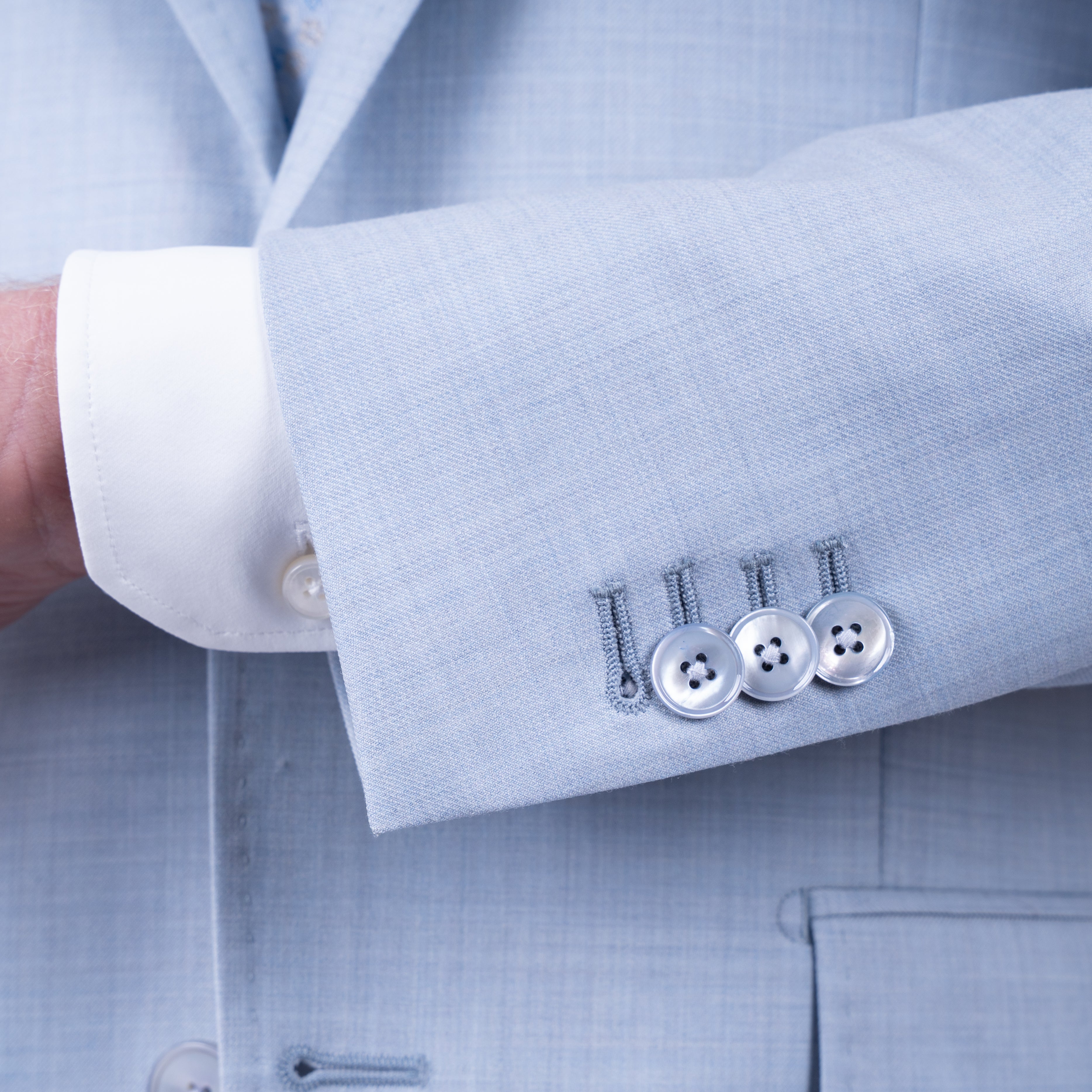 Munro Pak Lichtblauw | Loro Piana Zelander®