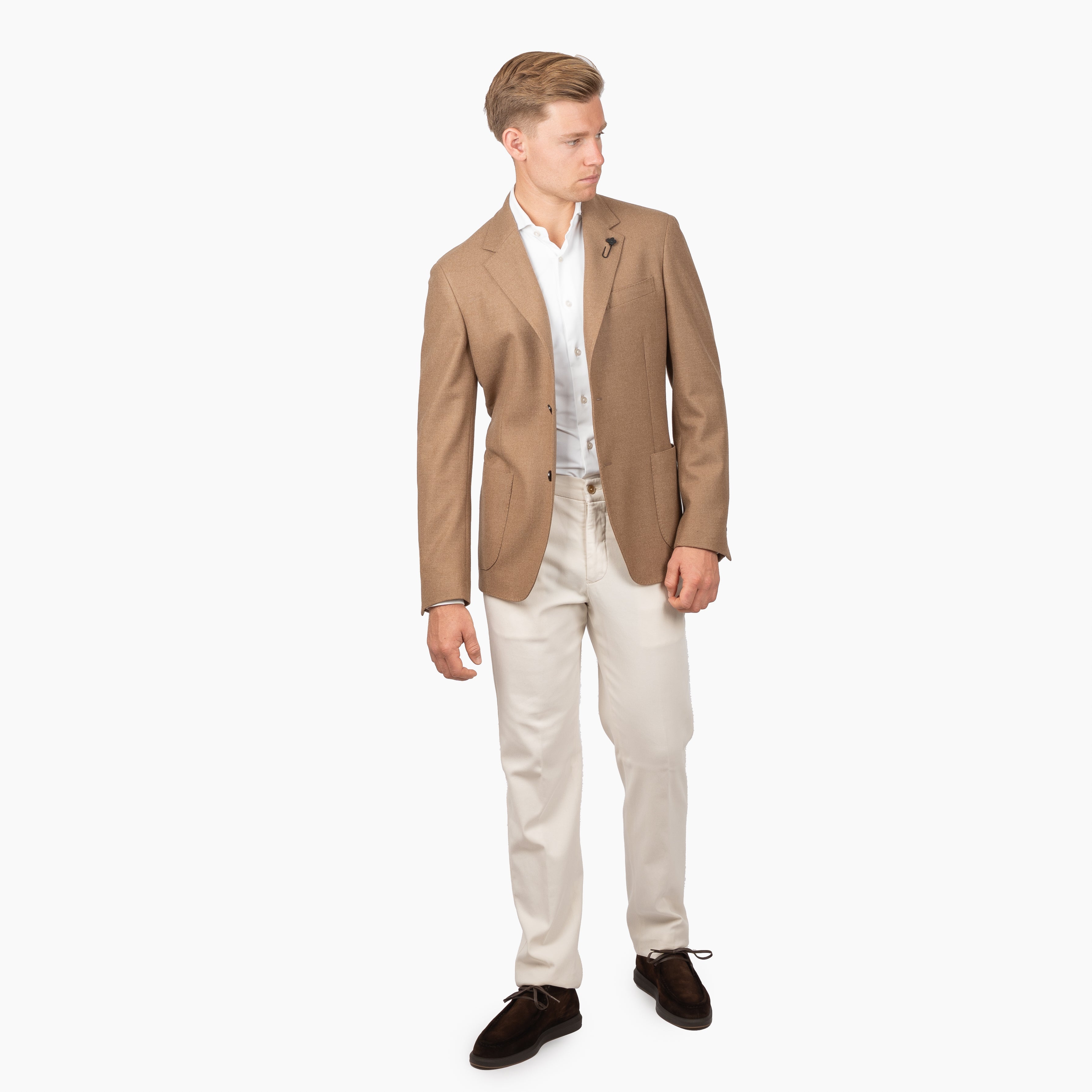 Lardini Colbert Camel | Roma Loro Piana Jersely