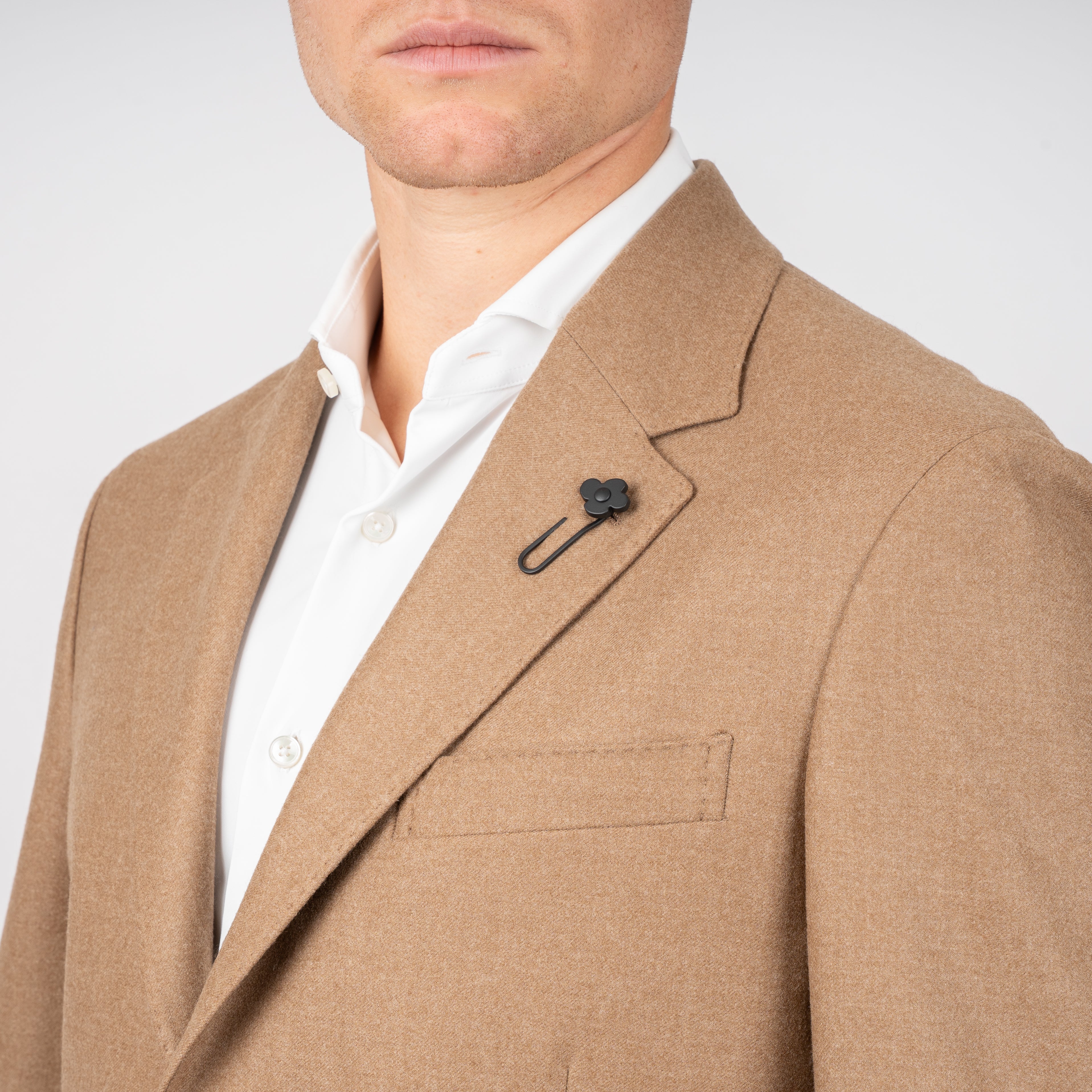 Lardini Colbert Camel | Roma Loro Piana Jersely