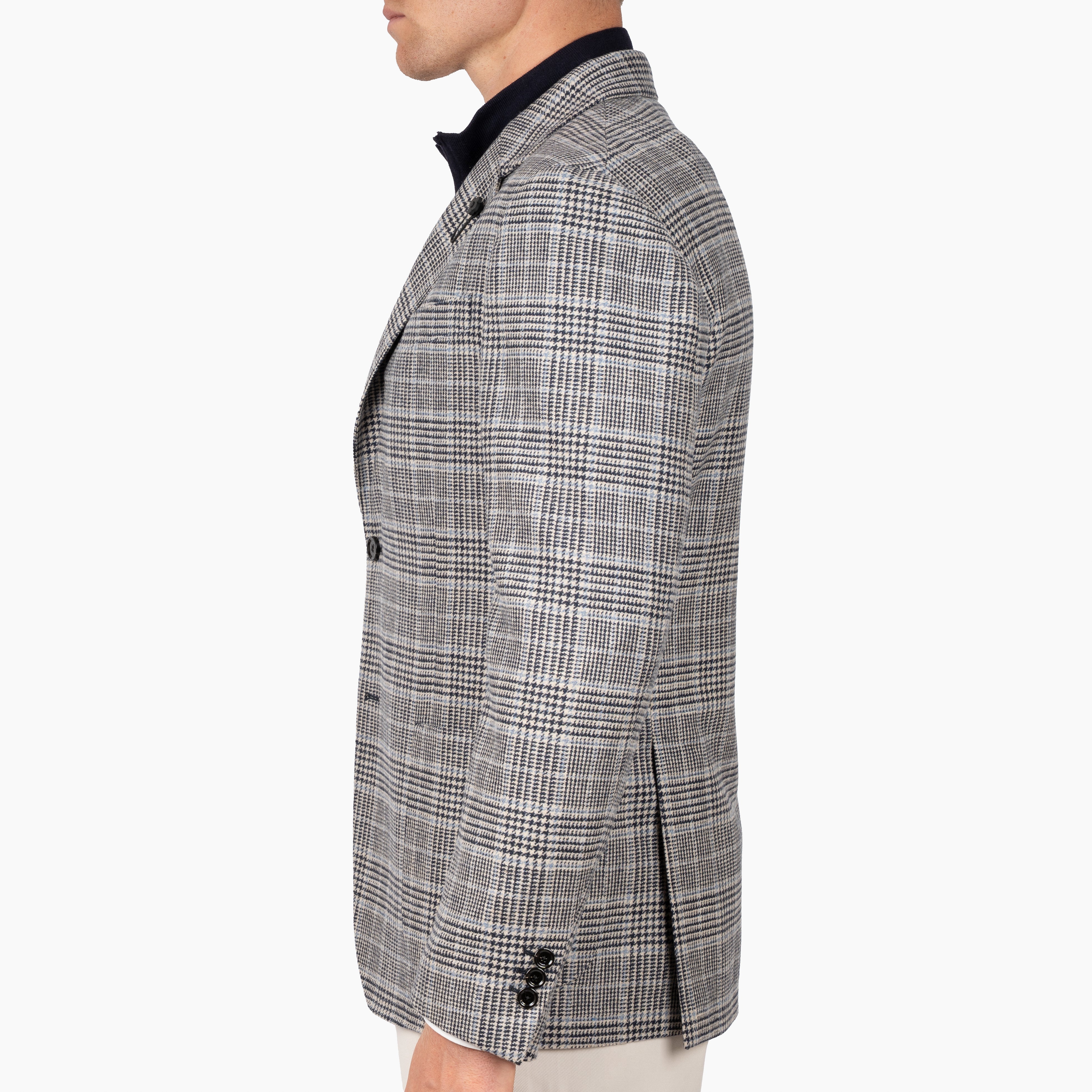 Lardini Colbert Blauw Geruit | Roma