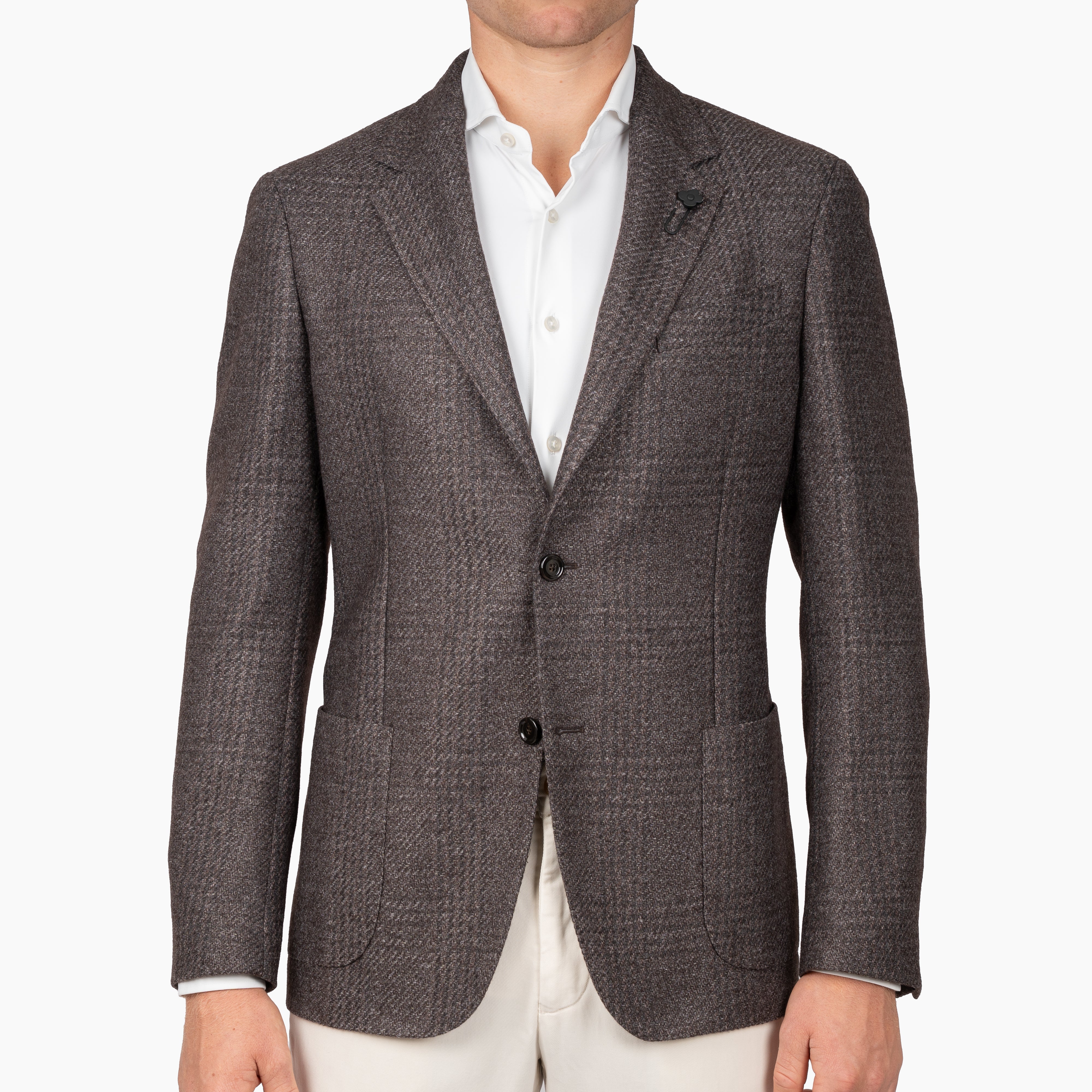 Lardini Colbert Bruin / Pruim Tint Geruit | Roma