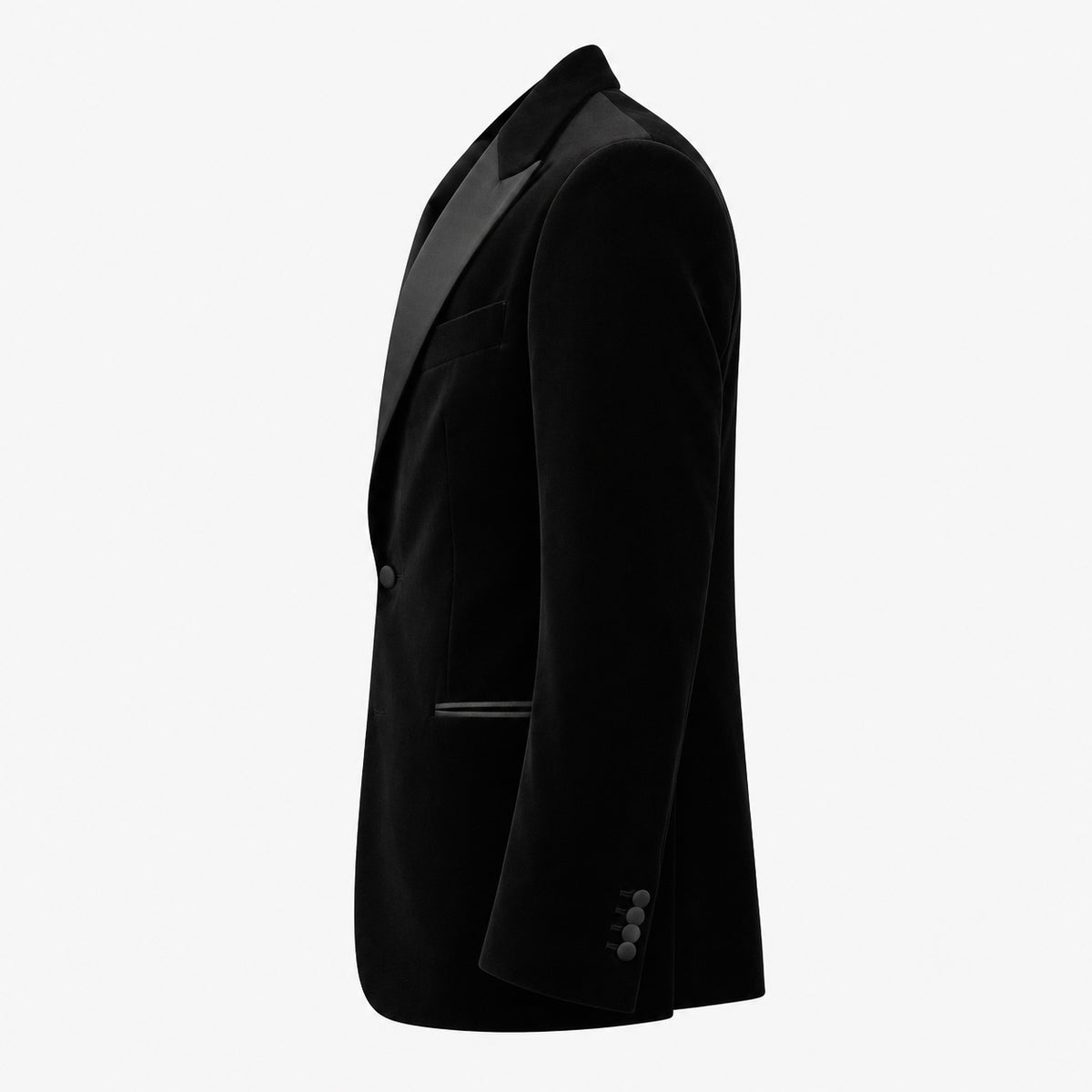 Munro Velvet Colbert Zwart | Ariston