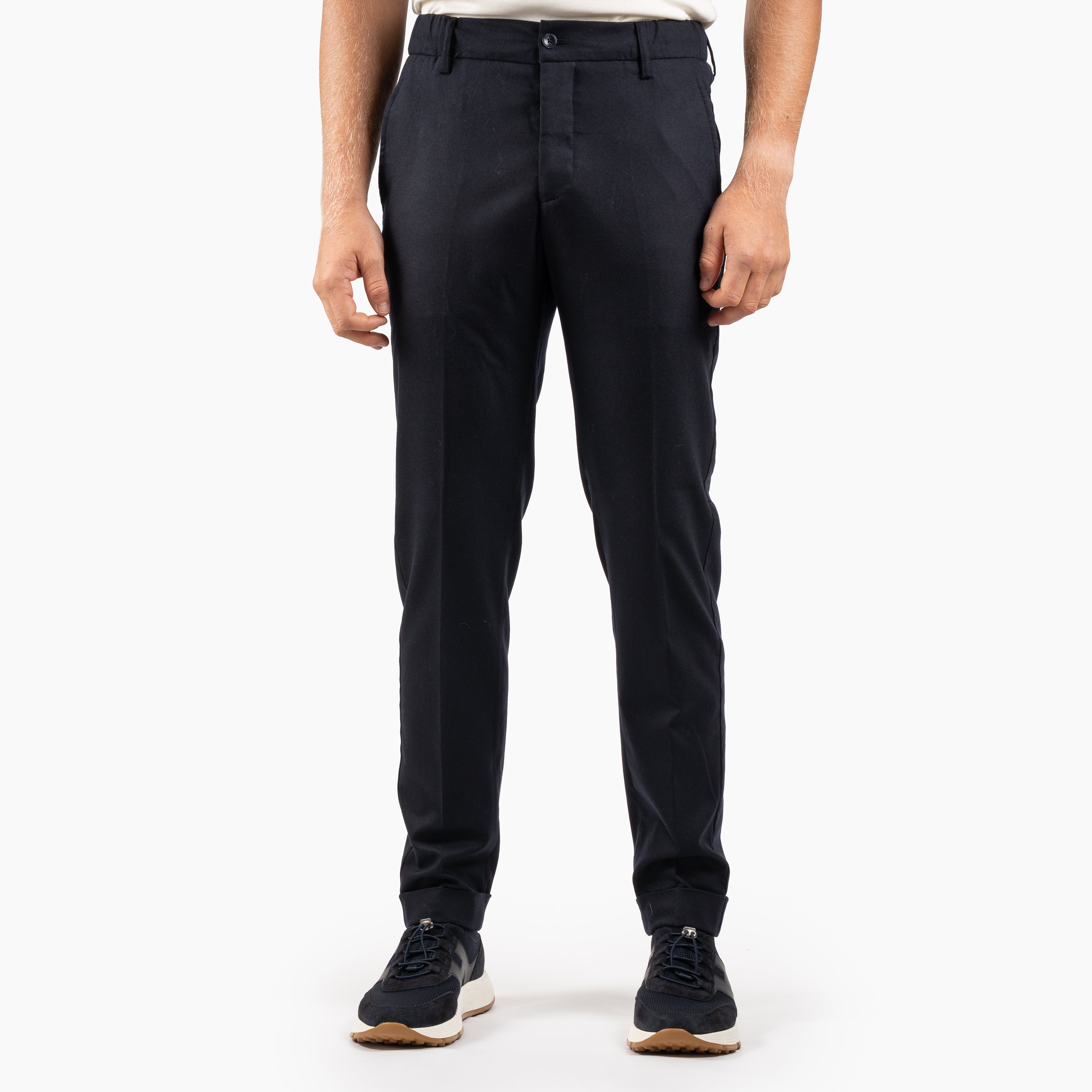 Marco Pescarolo Pantalon Blauw | Manu