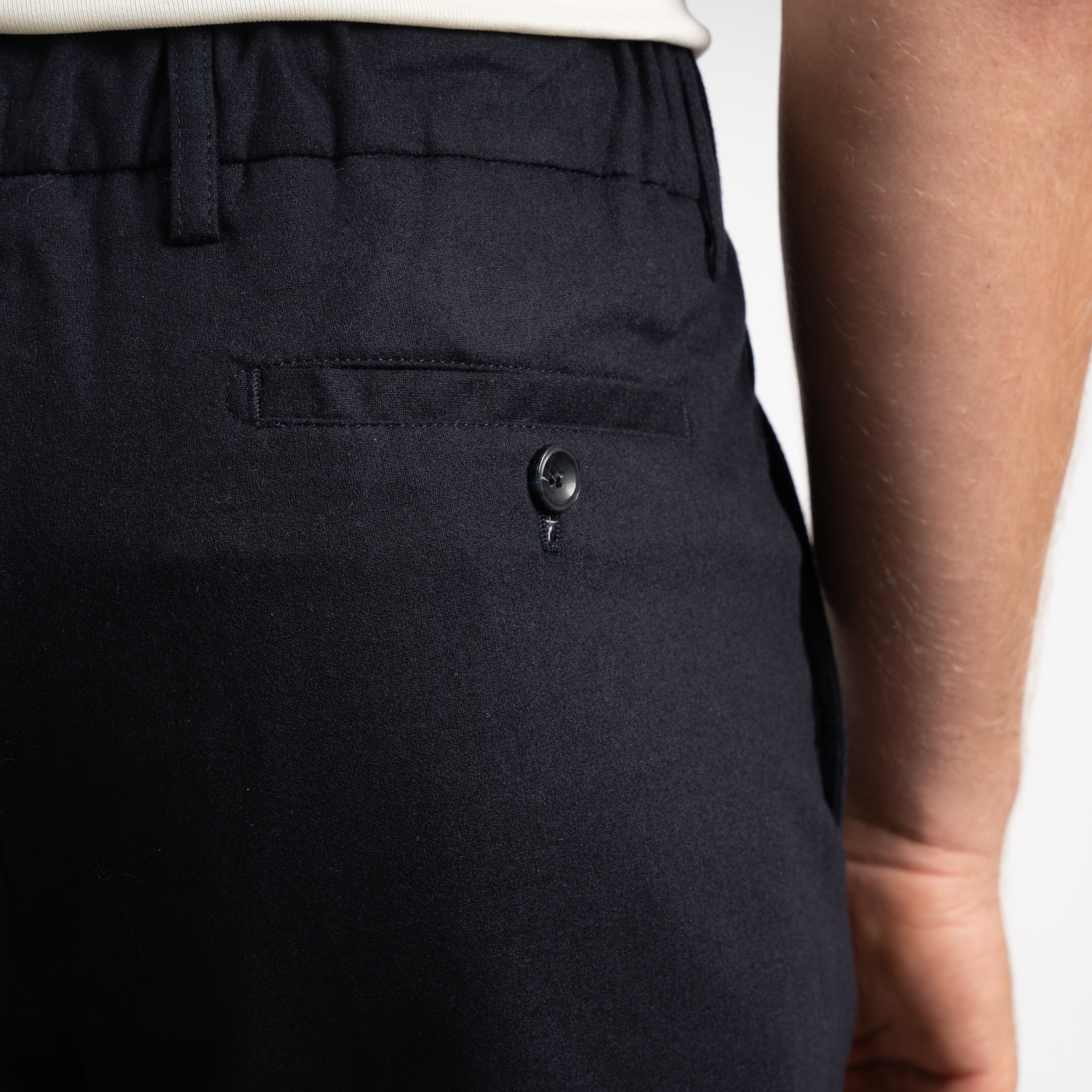 Marco Pescarolo Pantalon Blauw | Manu