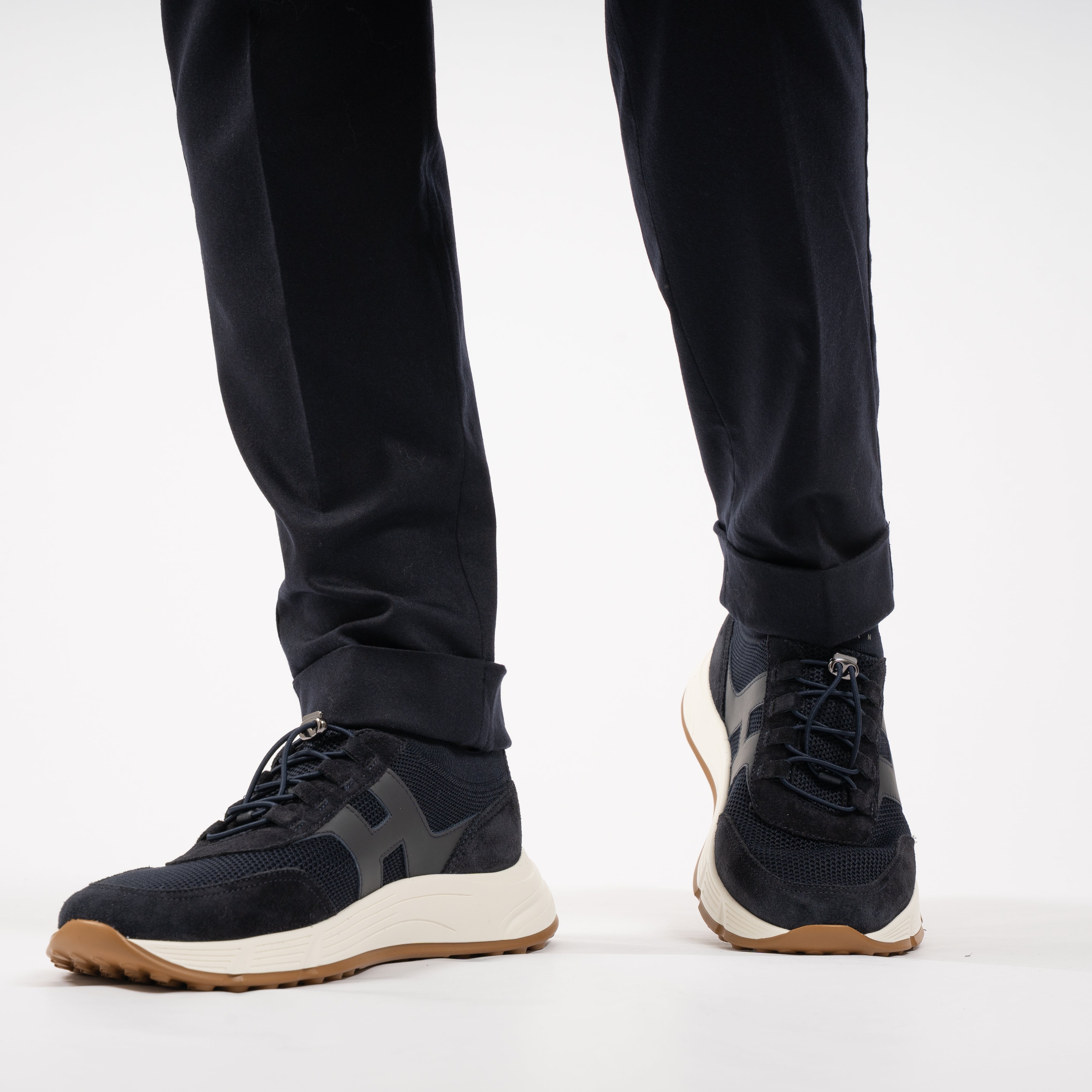 Marco Pescarolo Pantalon Blauw | Manu
