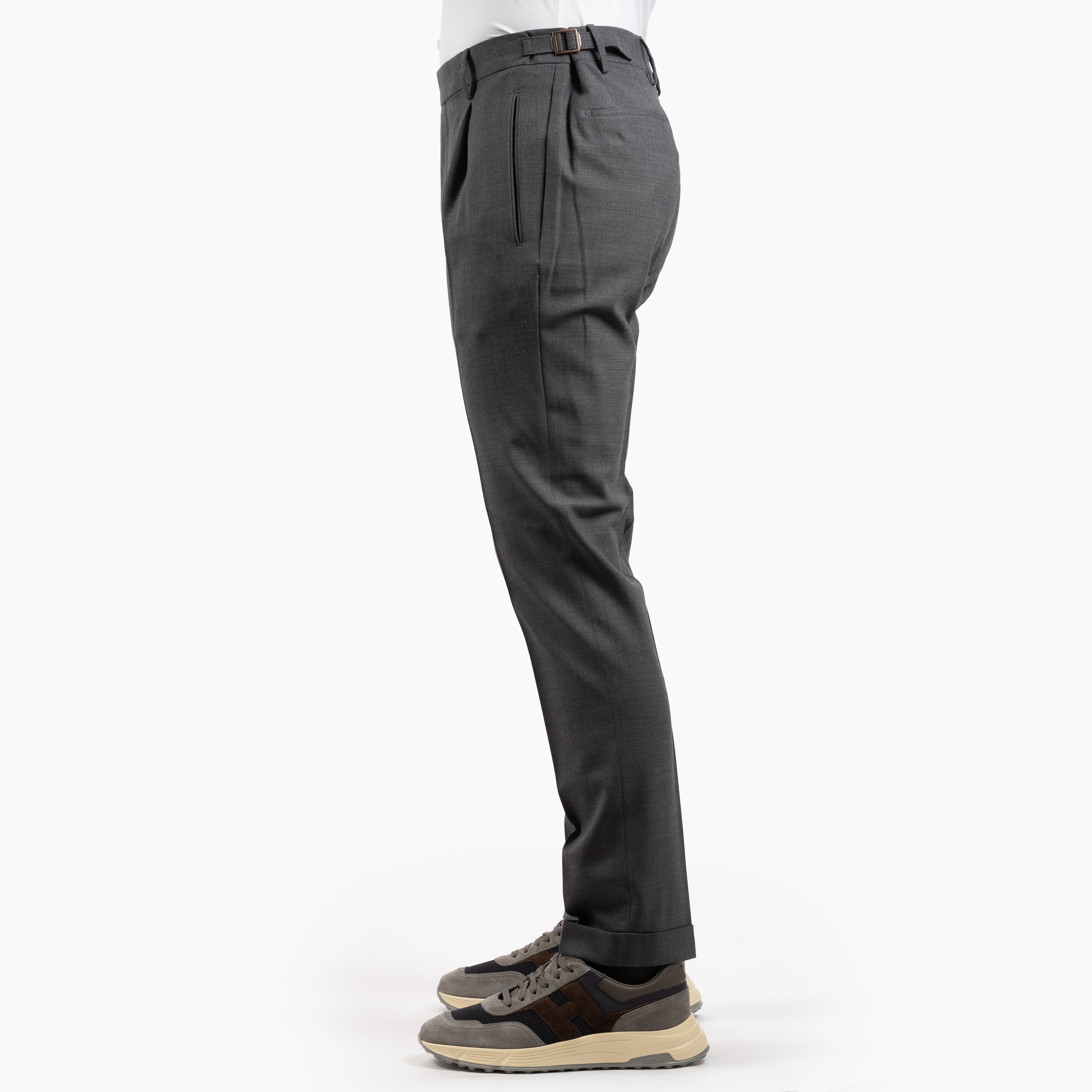 Berwich Pantalon Grijs | Retrolong