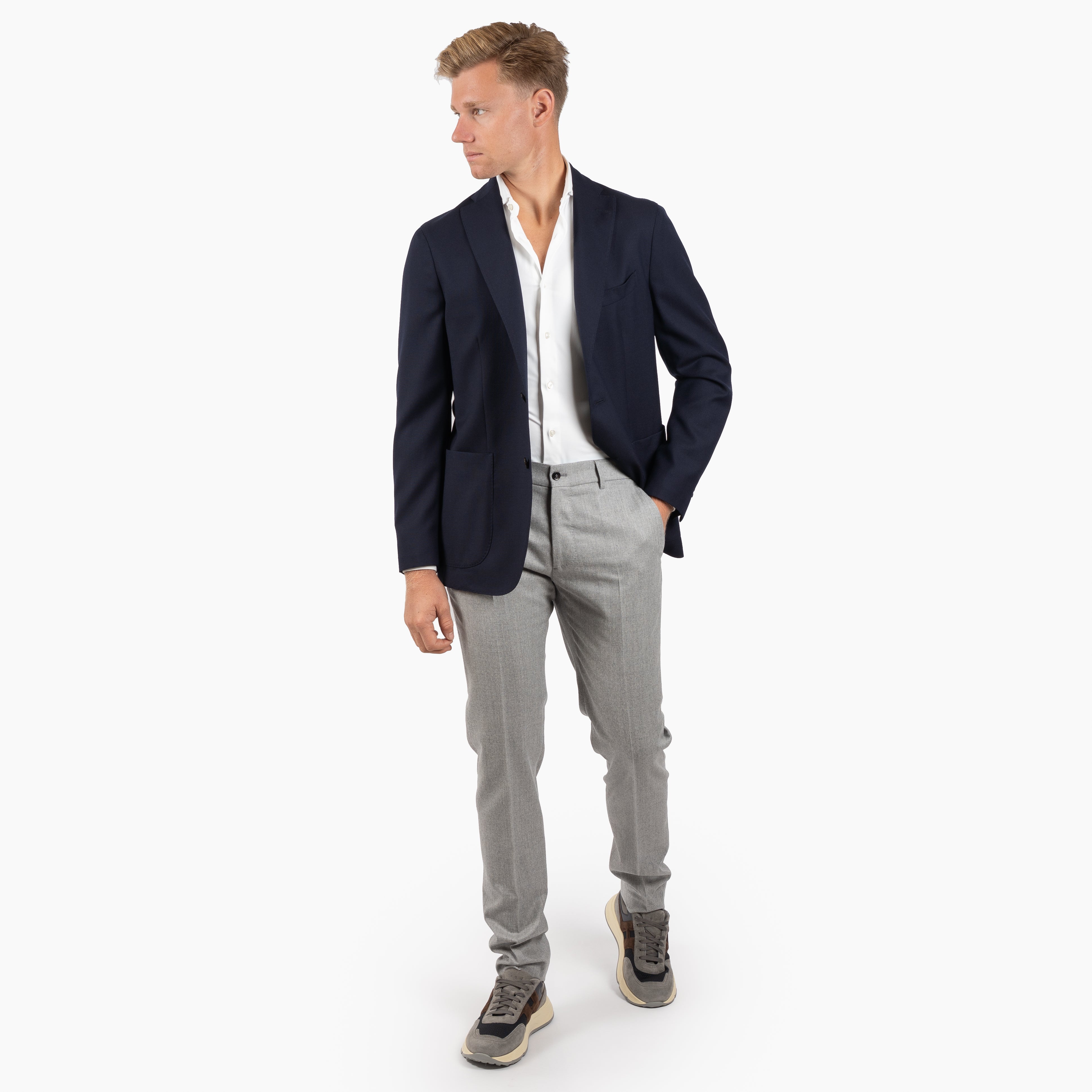 Berwich Pantalon Grijs | Morello Elax Vitale Barberis