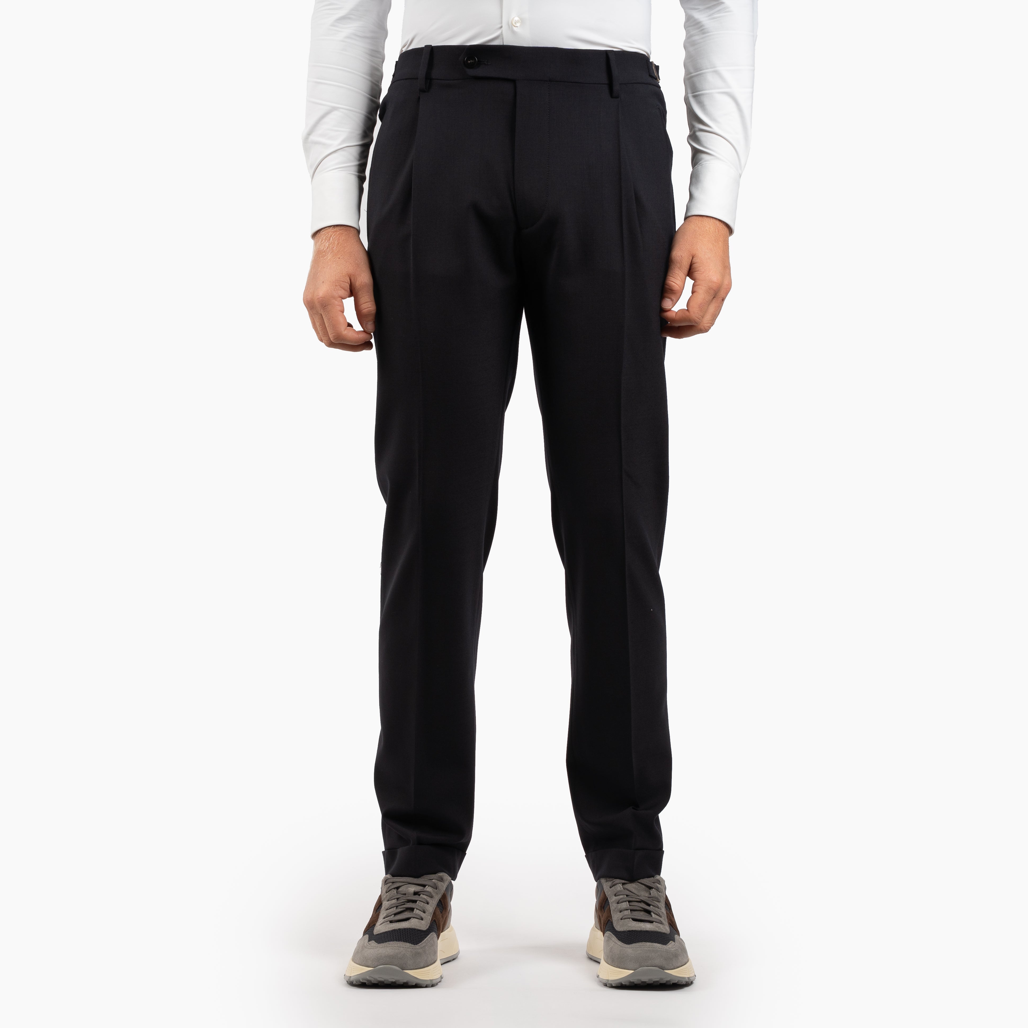 Berwich Pantalon Blauw | Retrolong