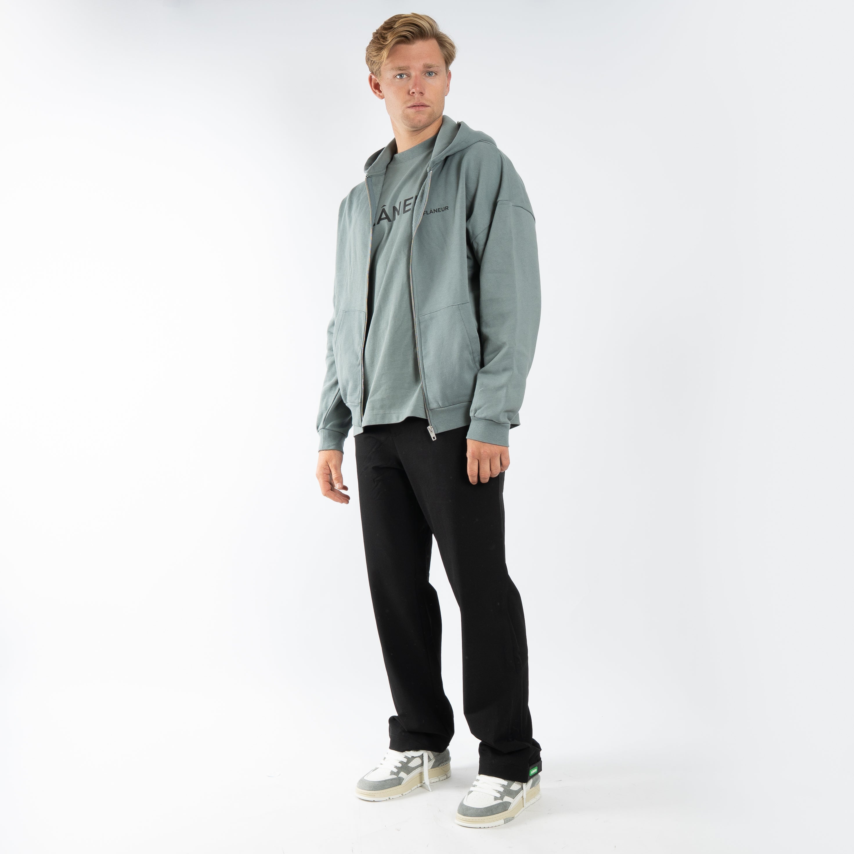 Flaneur Broek Zwart | Formal Tech Pant