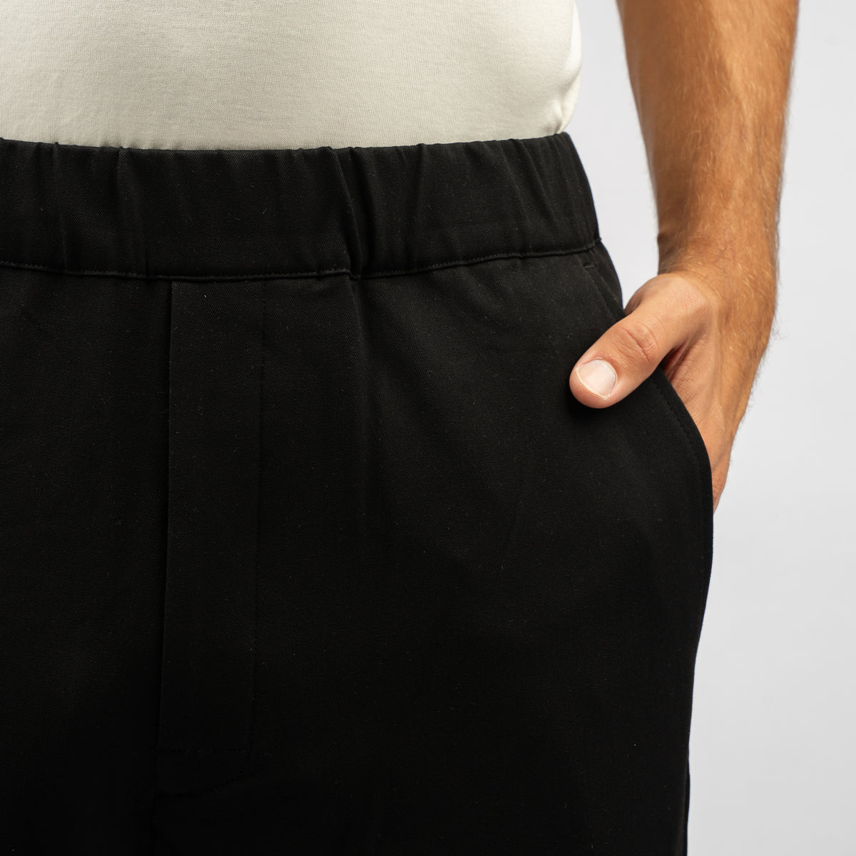 Flaneur Pantalon Zwart | Atelier Trousers