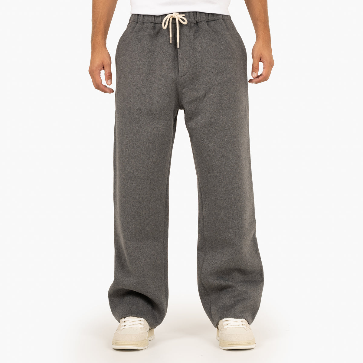 Hopeium Wollen Broek Grijs | Winter Wooly Trousers