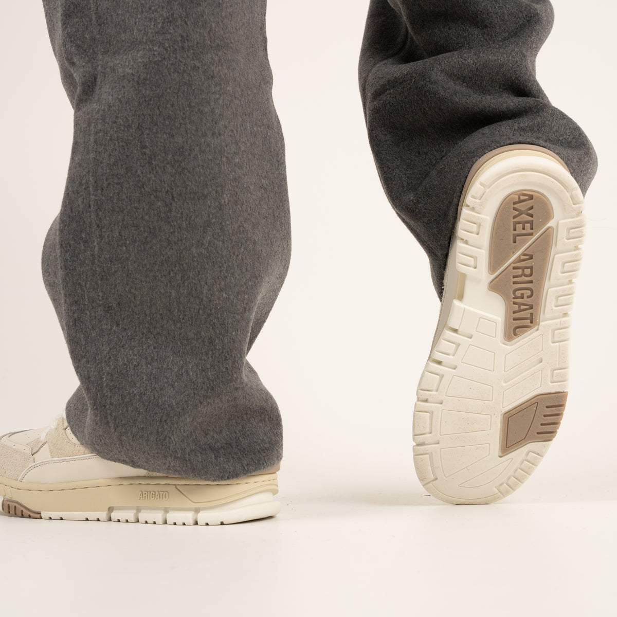 Hopeium Wollen Broek Grijs | Winter Wooly Trousers