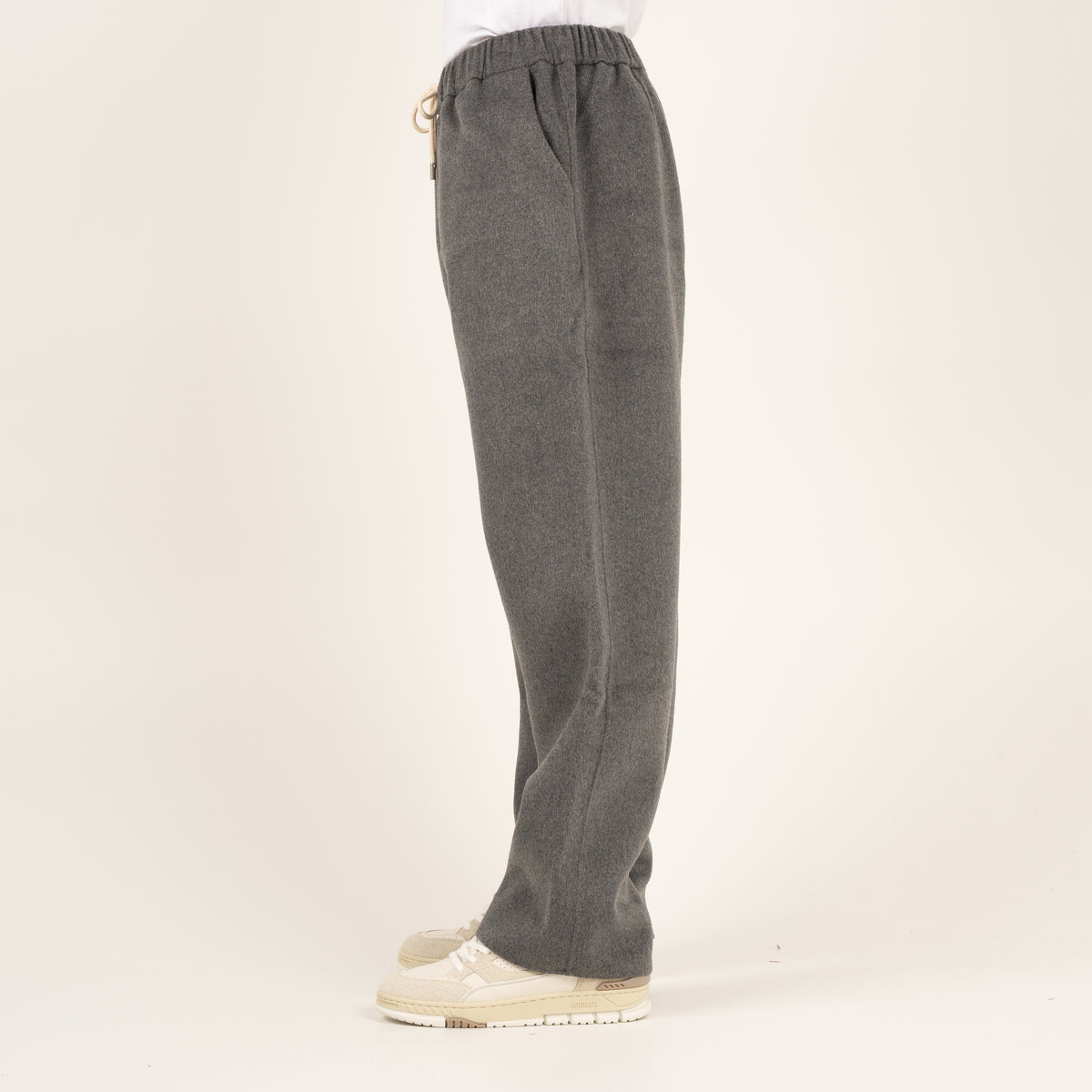 Hopeium Wollen Broek Grijs | Winter Wooly Trousers