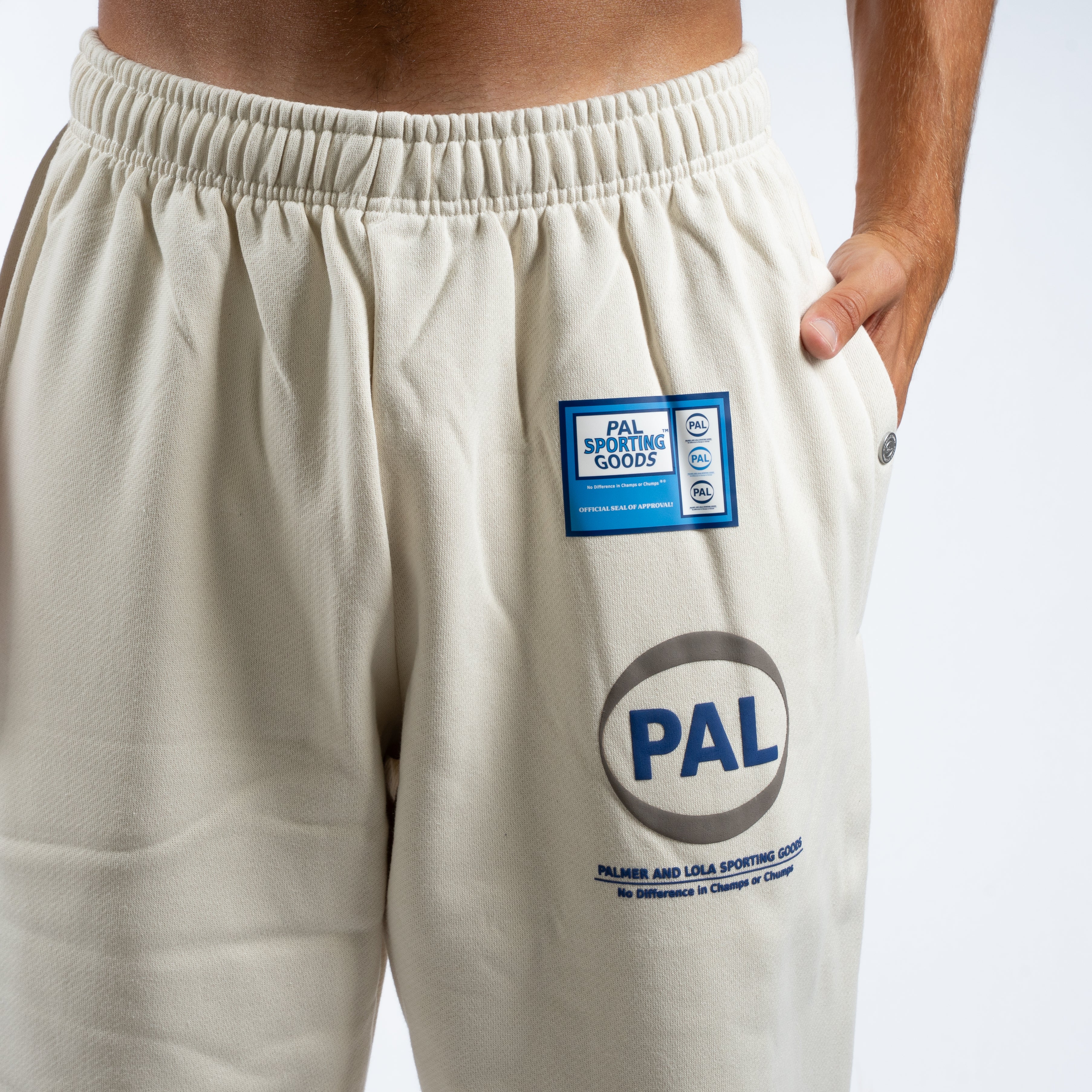 Pal Sporting Goods Joggingbroek Creme | Pre Game