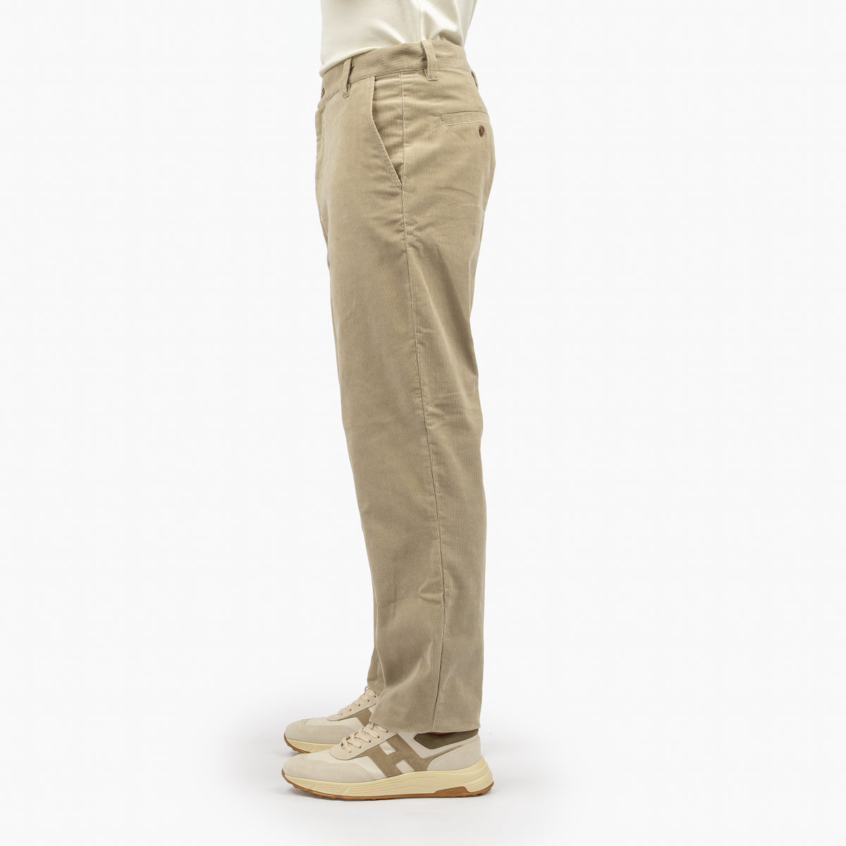 A.P.C. Chino Corduroy Beige | Lawrence