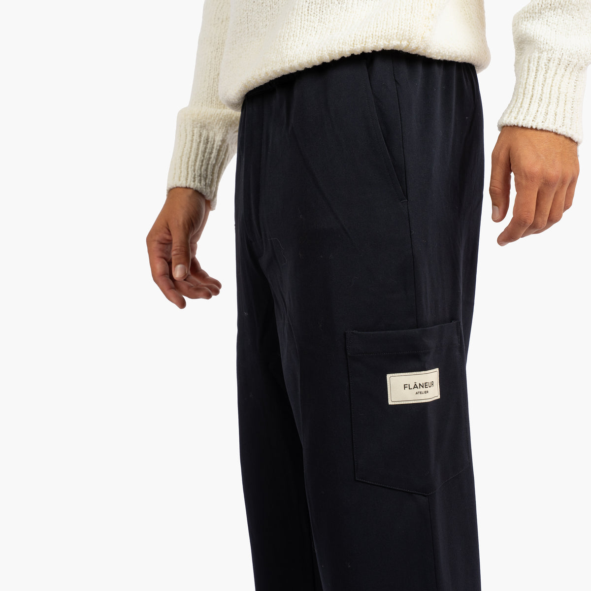 Flaneur Pantalon Blauw | Atelier Trousers