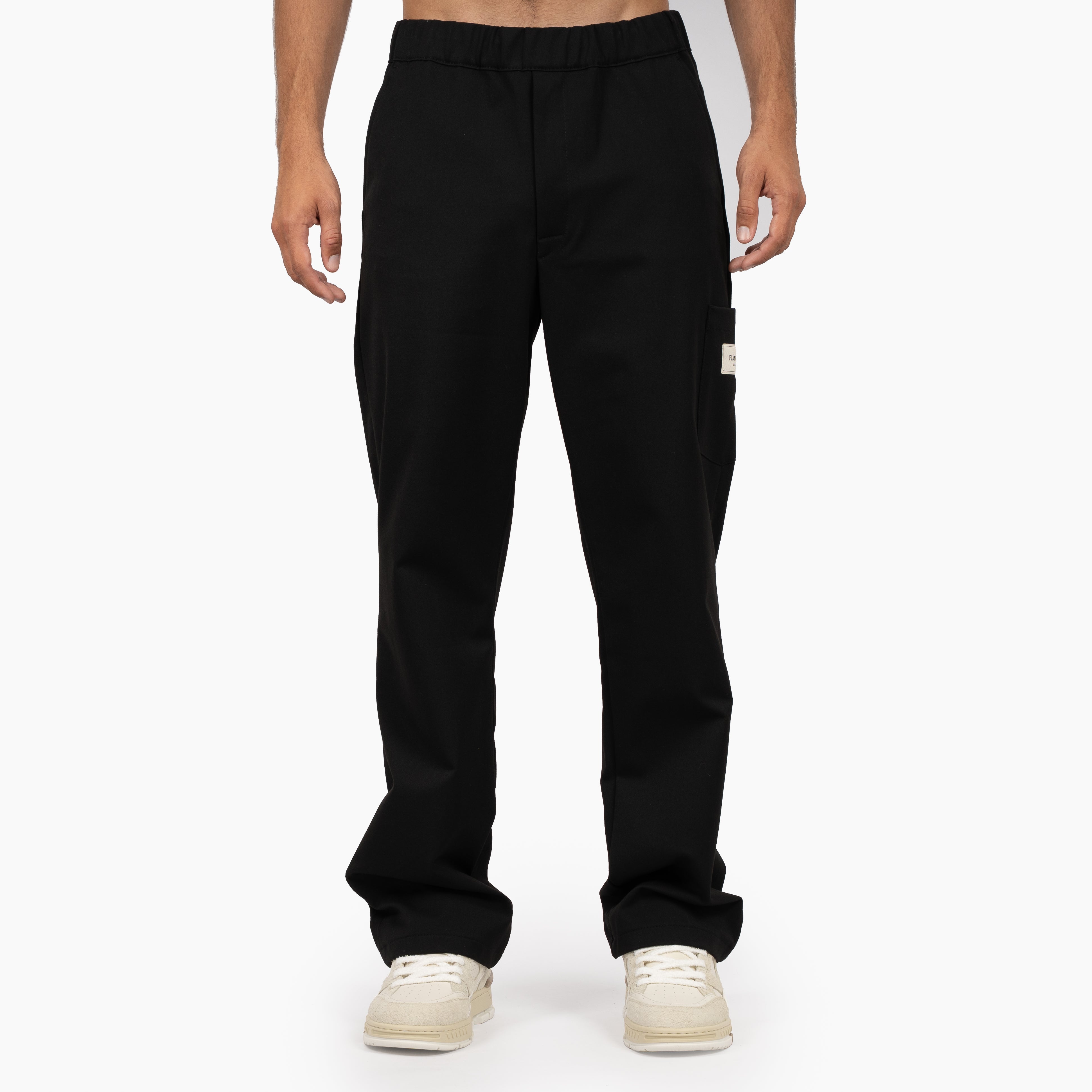 Flaneur Pantalon Zwart | Atelier Tailored Trousers