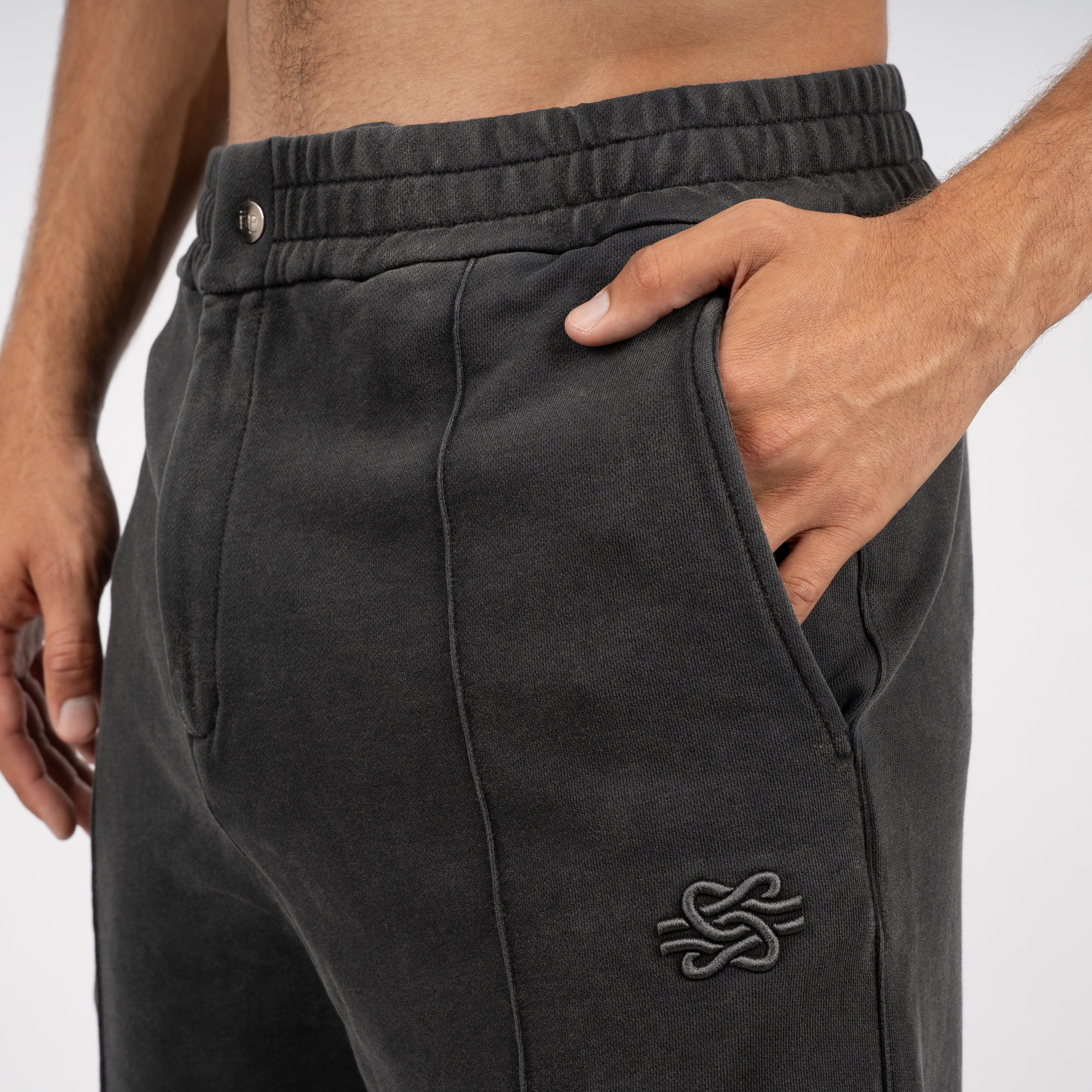 Filling Pieces Joggingbroek Zwart | Pants Core Link