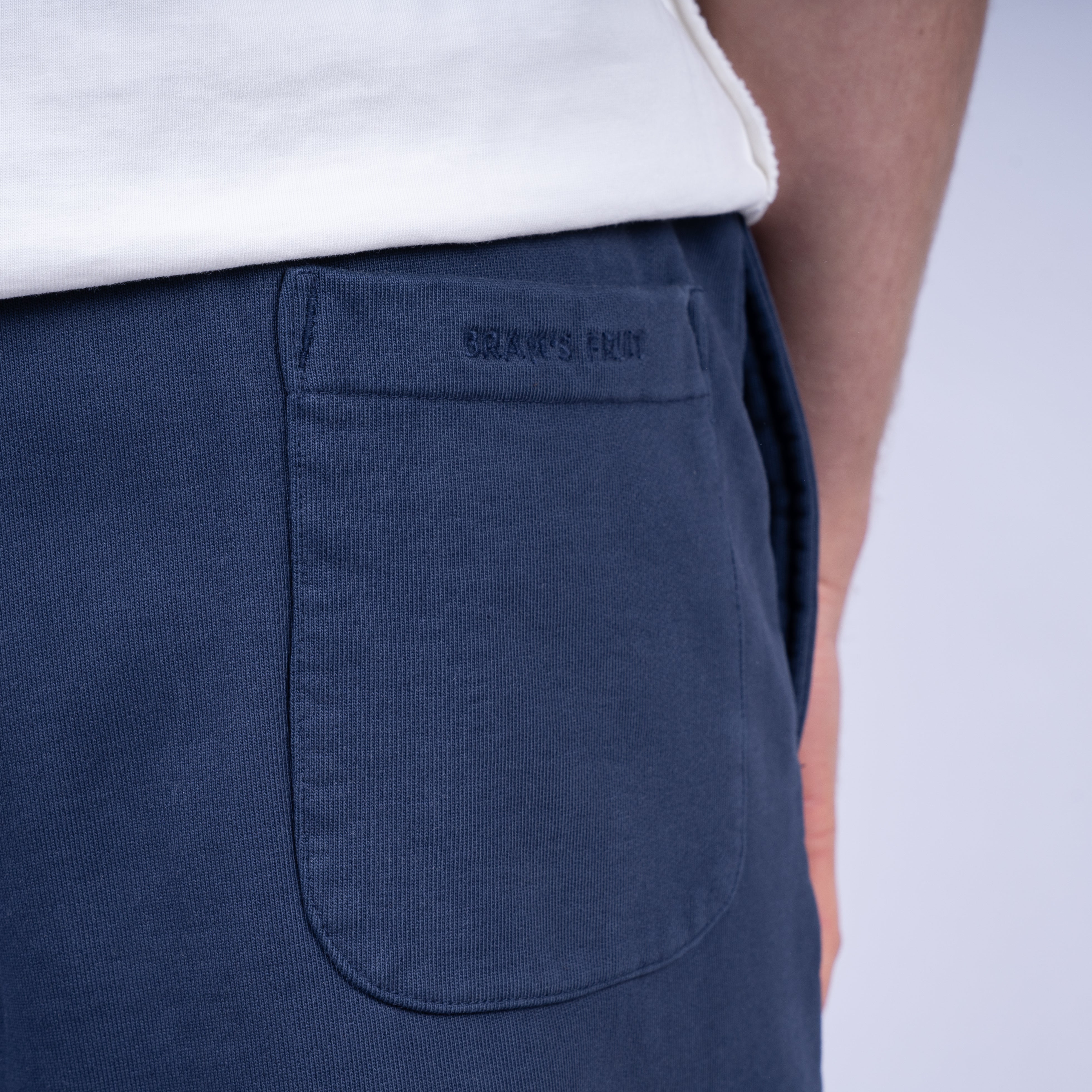 Bram's Fruit Joggingbroek Blauw | Script Logo