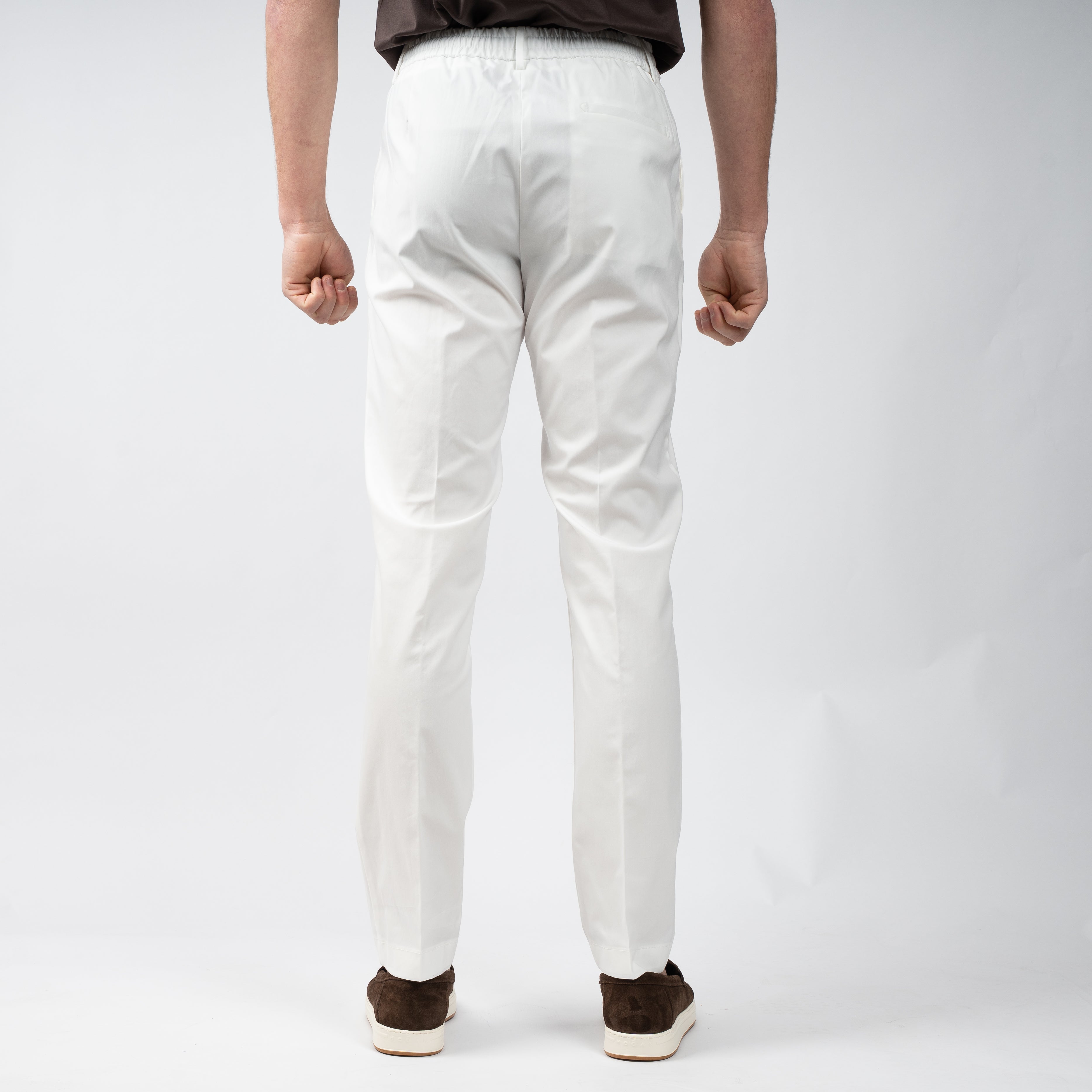 Berwich Pantalon Wit | Spiaggia Tech